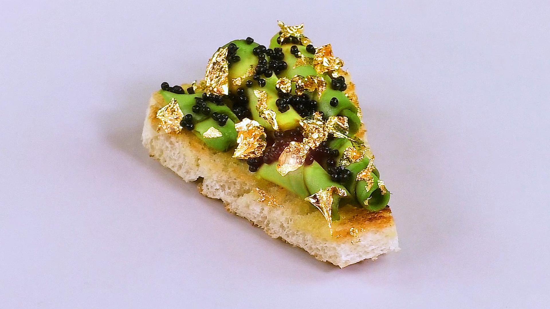 This 54,000 avocado toast is the most expensive nondessert meal in