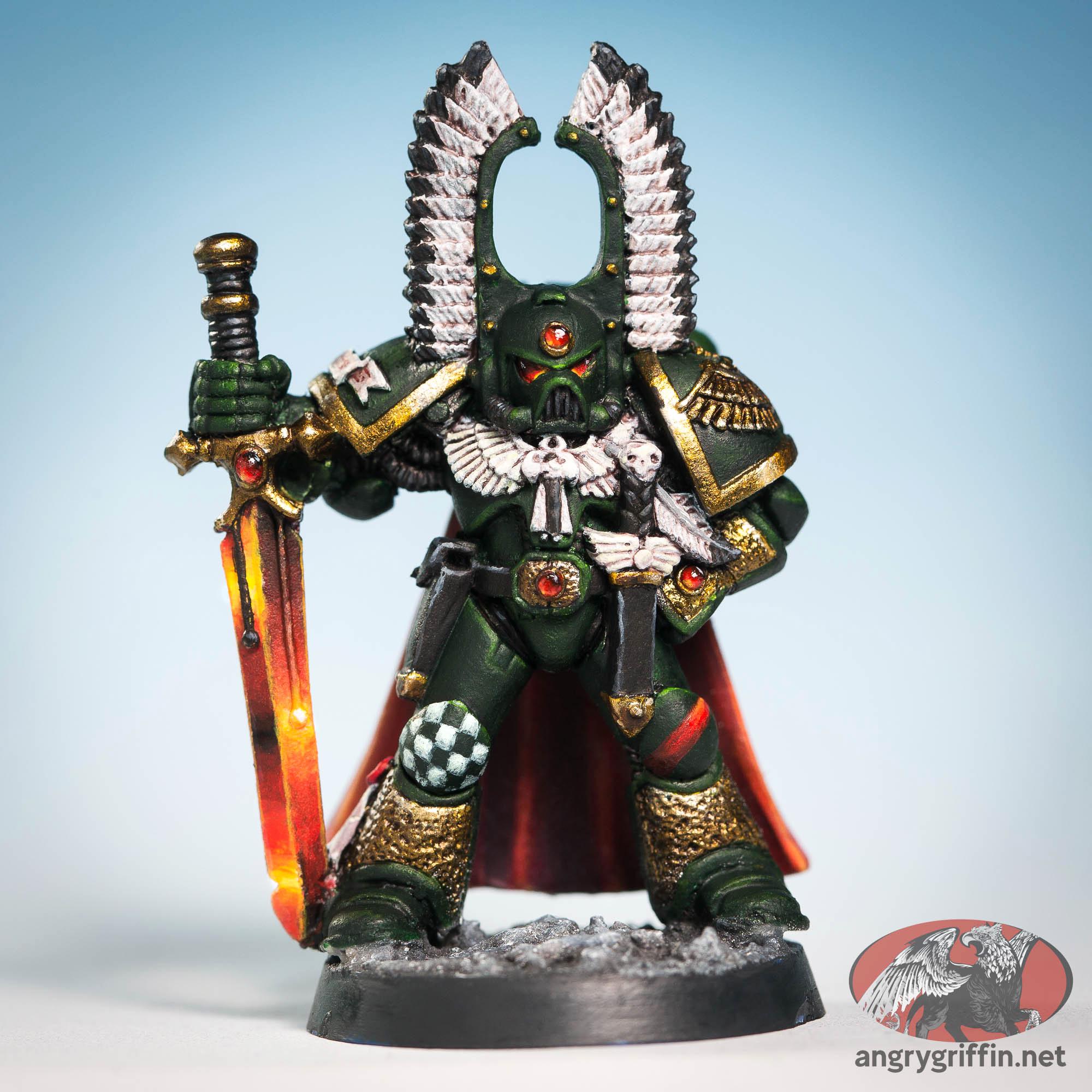 Painted a Dark Angels Captain today. r/DarkAngels40k