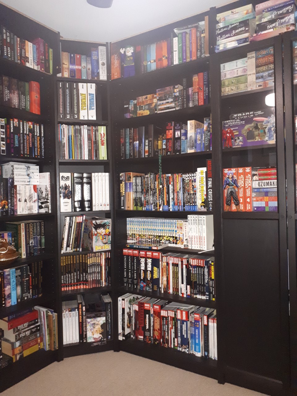 My Graphic novel collection, years of fun still to read. Gotta love