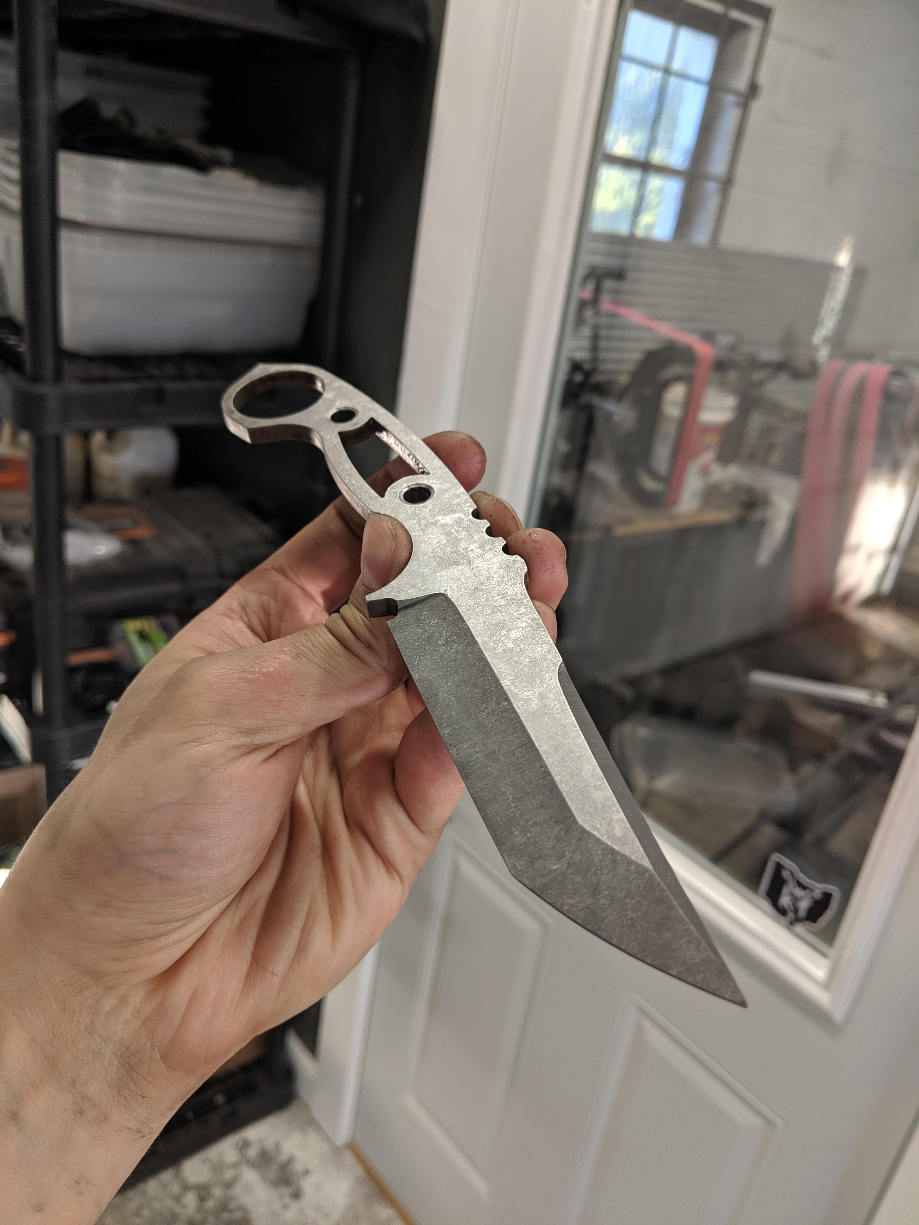 but of rough grinding I did yesterday (photo is post tumble). What do