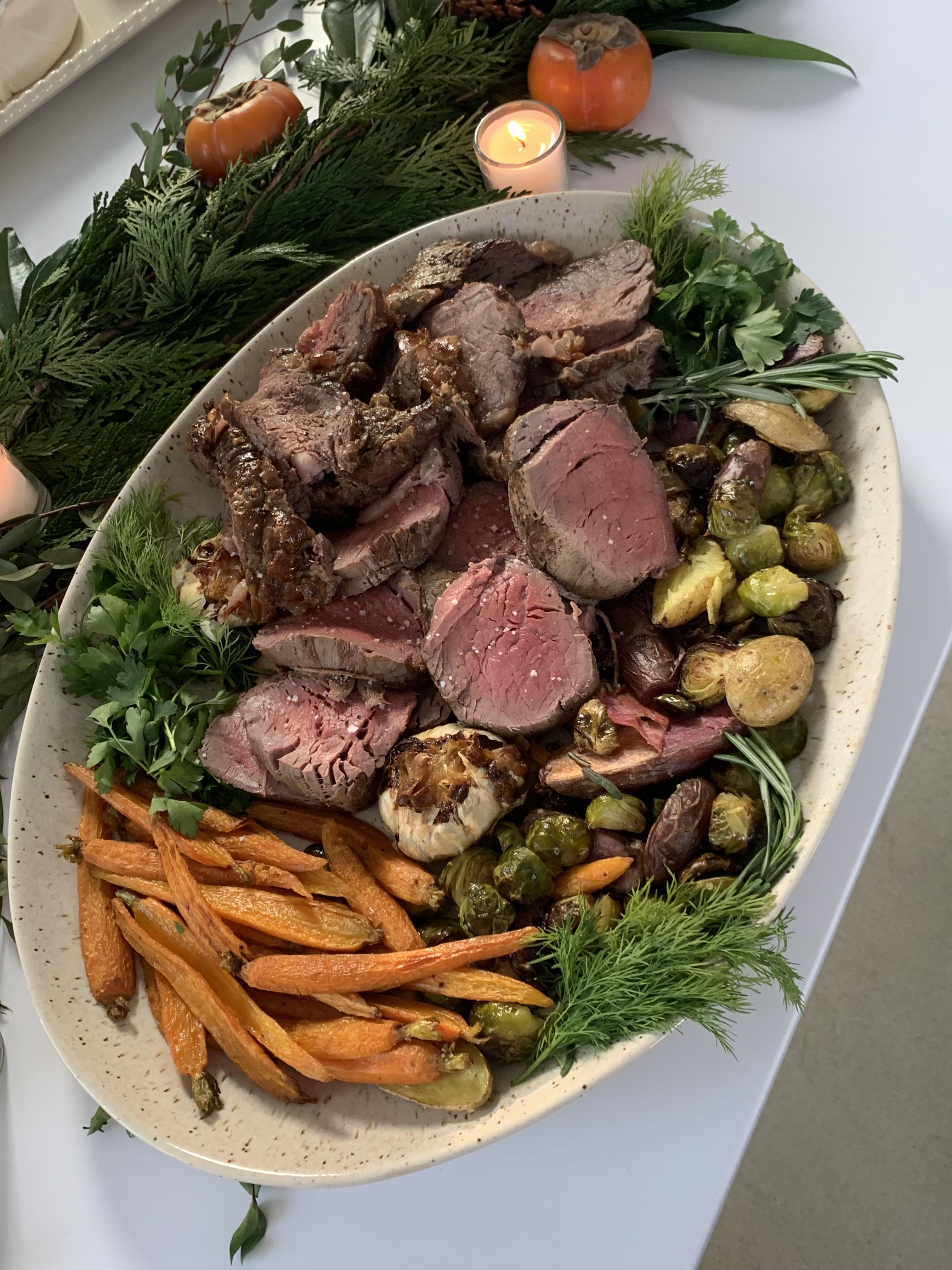 Roast beef and vegetables! [homemade] r/food