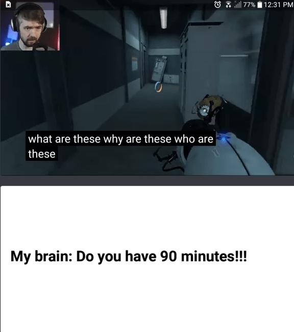 I was watching Jack play portal 2,and I just had to do it r/jacksepticeye
