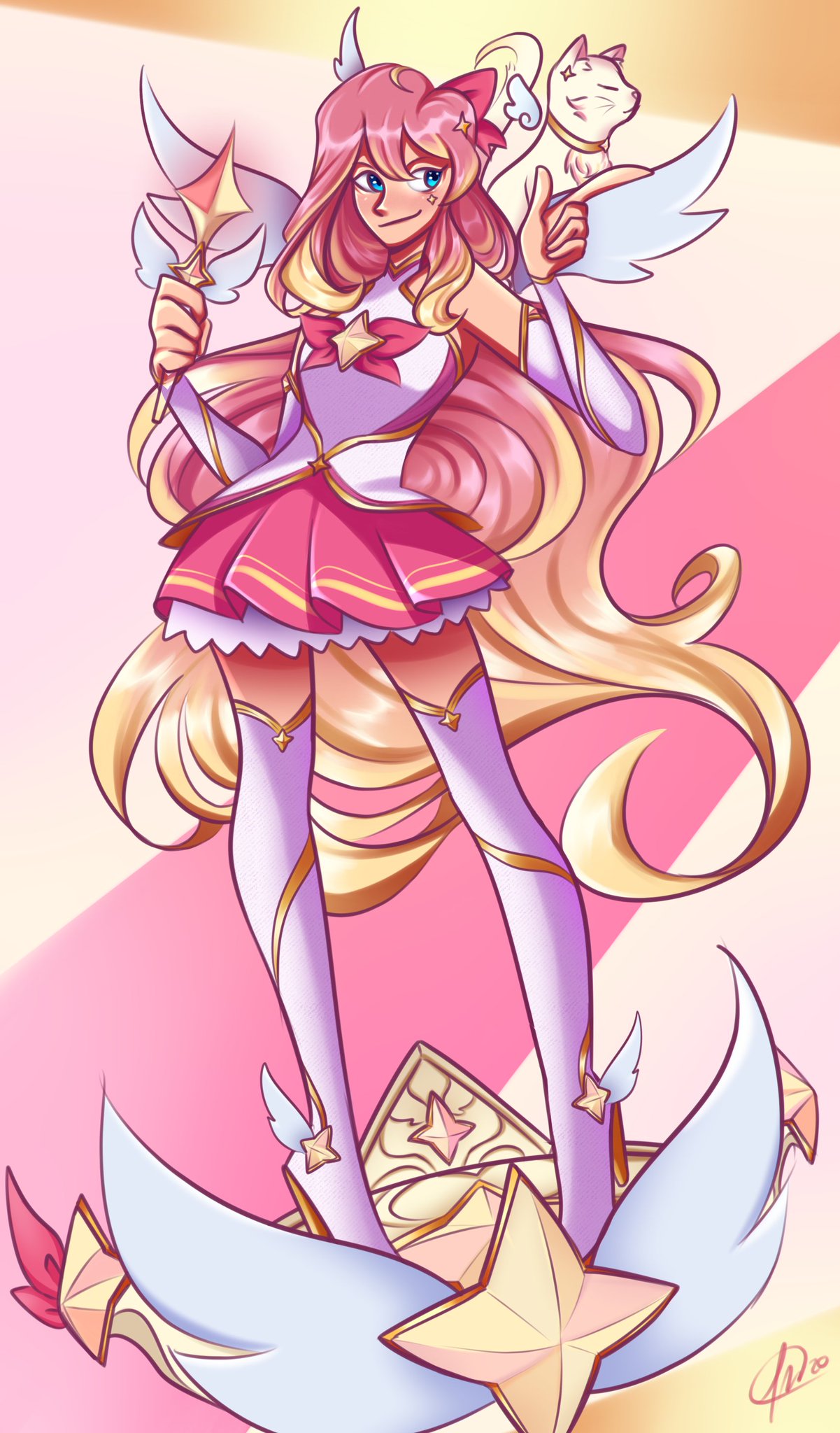 Star Guardian Seraphine by cellorinxdraws SeraphineMains