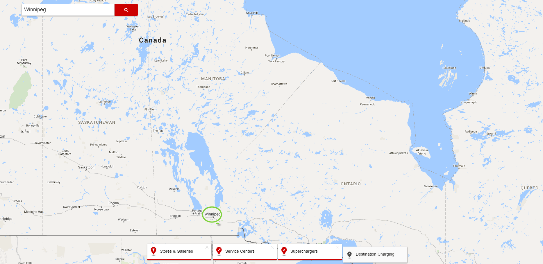 Current Supercharger Maps