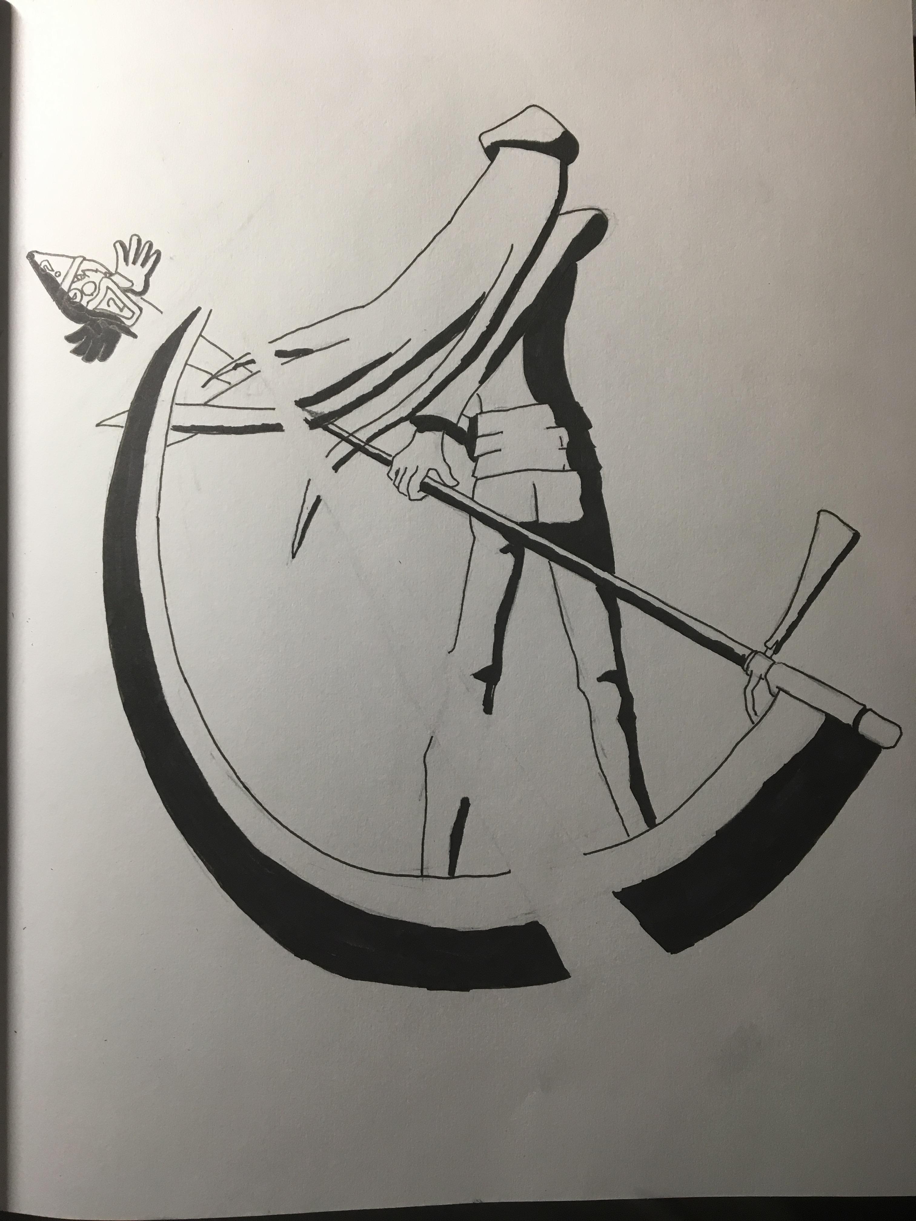 Drawing of Kite r/HunterXHunter