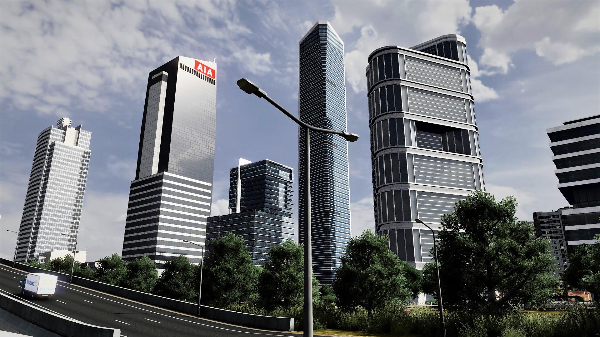 The new office district in Westpoint r/CitiesSkylines