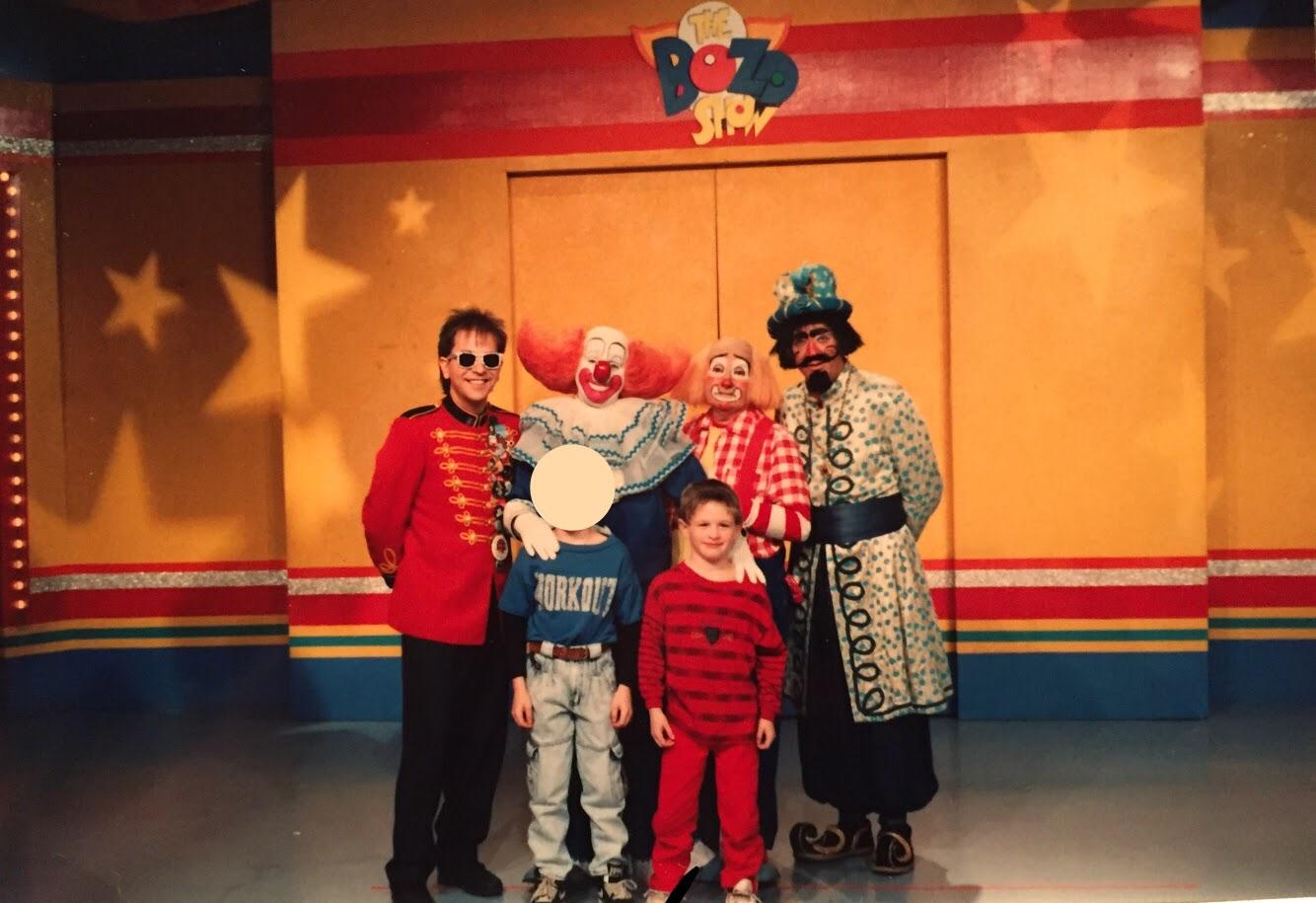 Me at The Bozo Show in (I think) 1990 r/OldSchoolCool