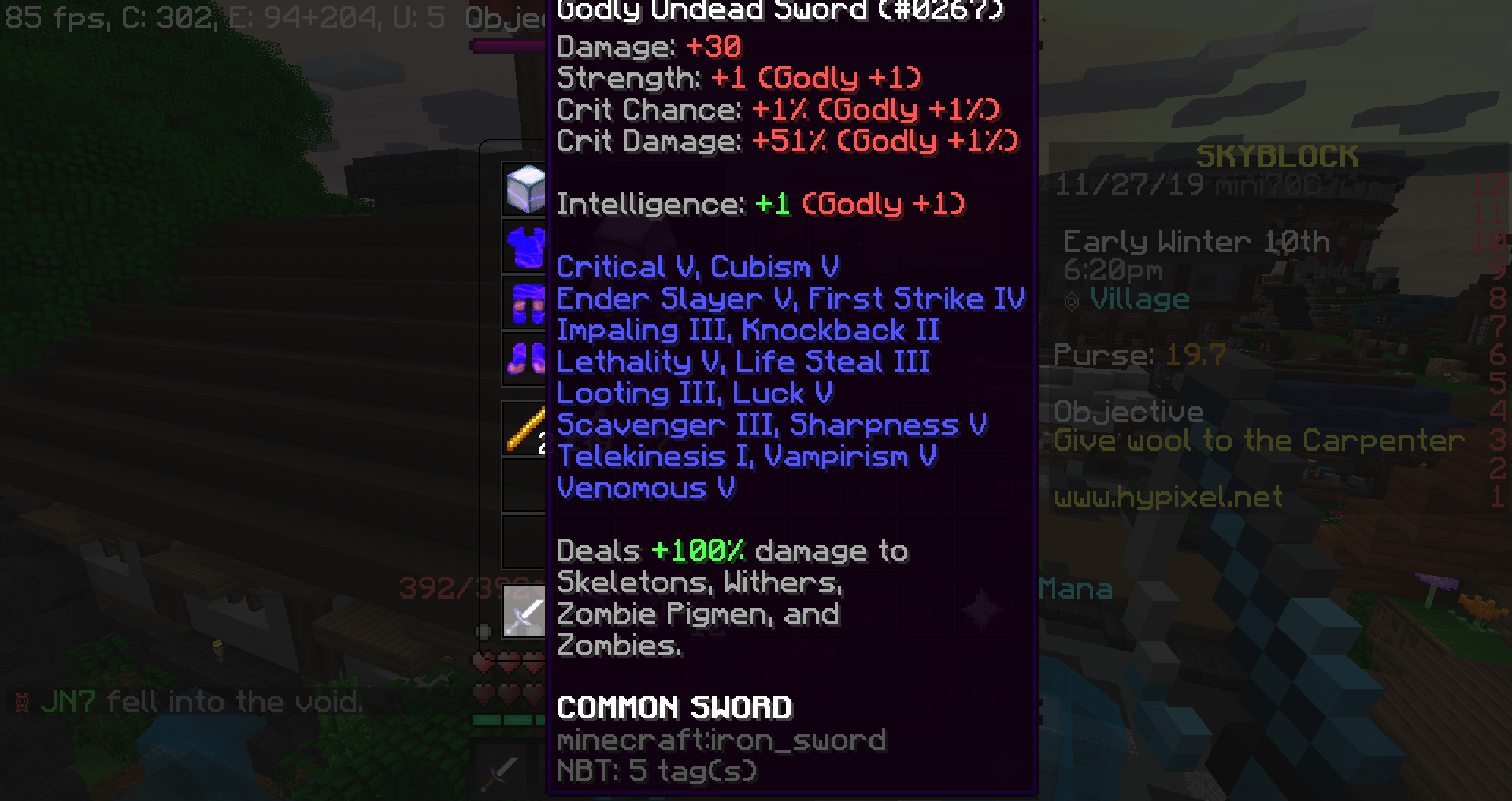 What Is The Best Sword In Hypixel Skyblock Guide Best Dungeon Weapons