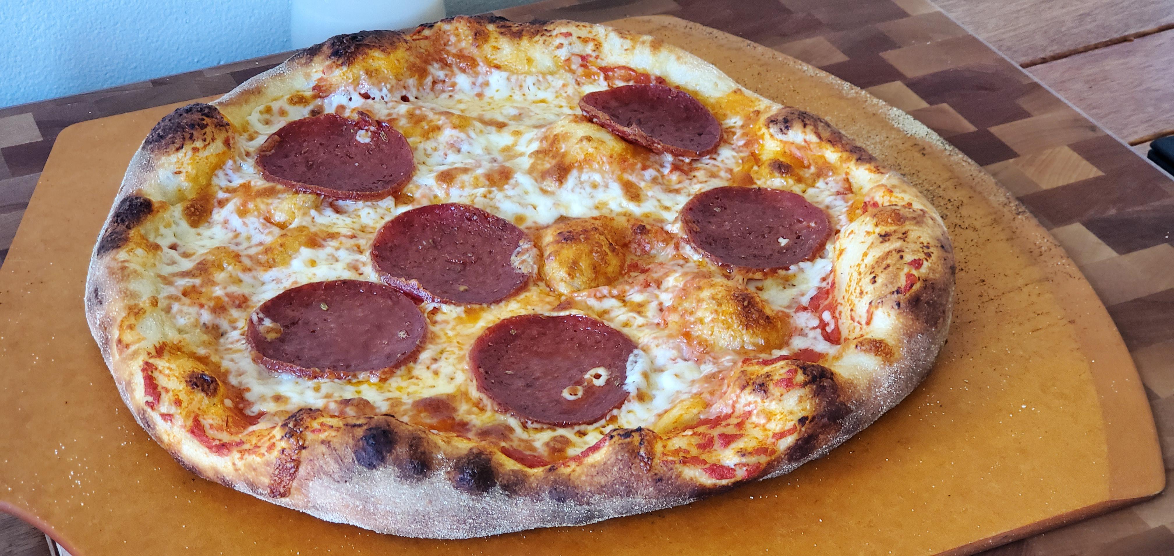 Whole Foods dough works pretty well in a pinch! Pizza