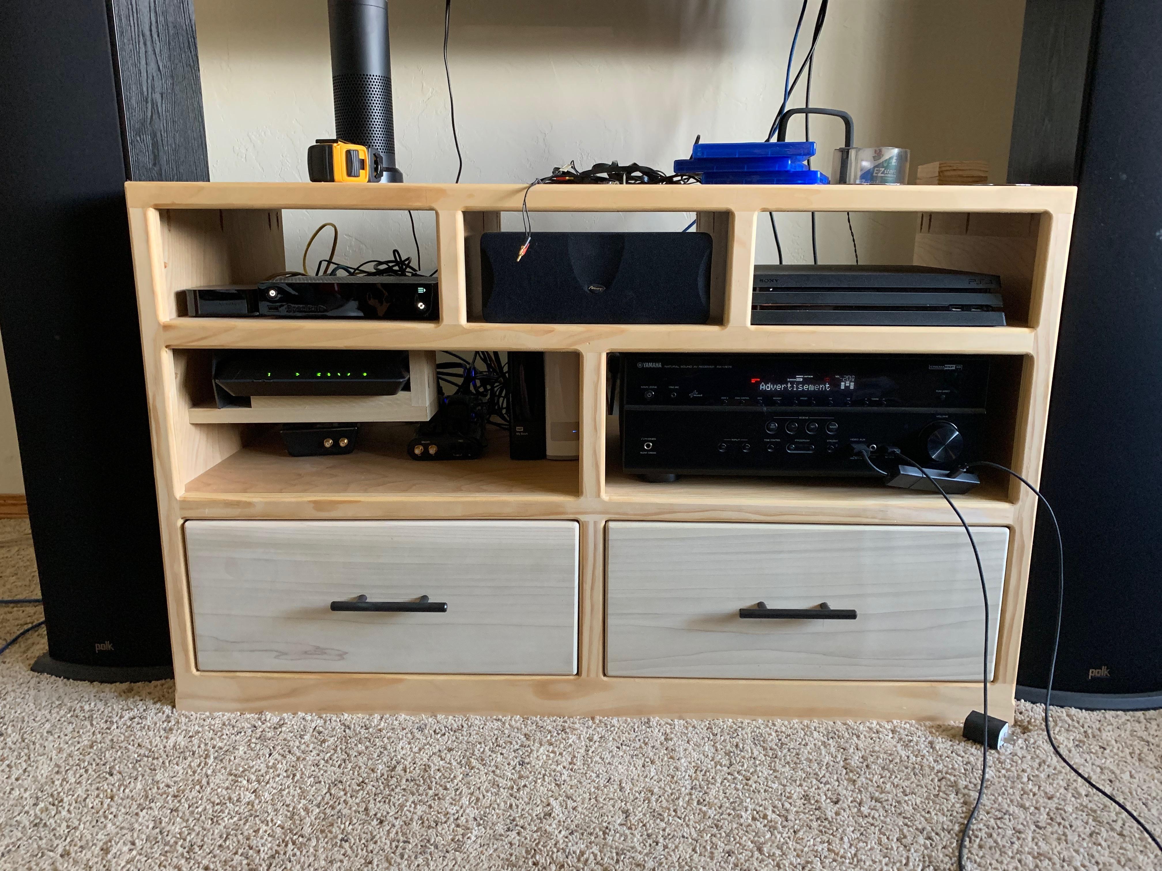TV Stand r/woodworking