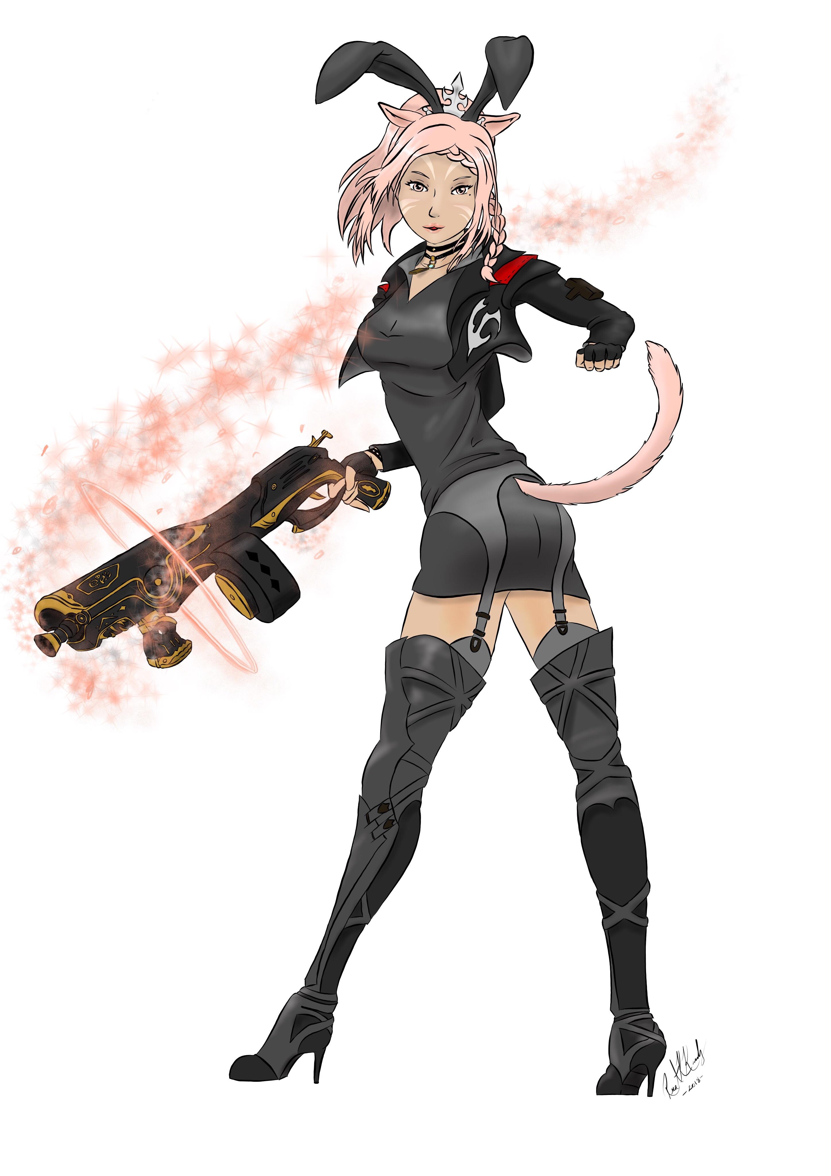 Ffxiv commission art more info on