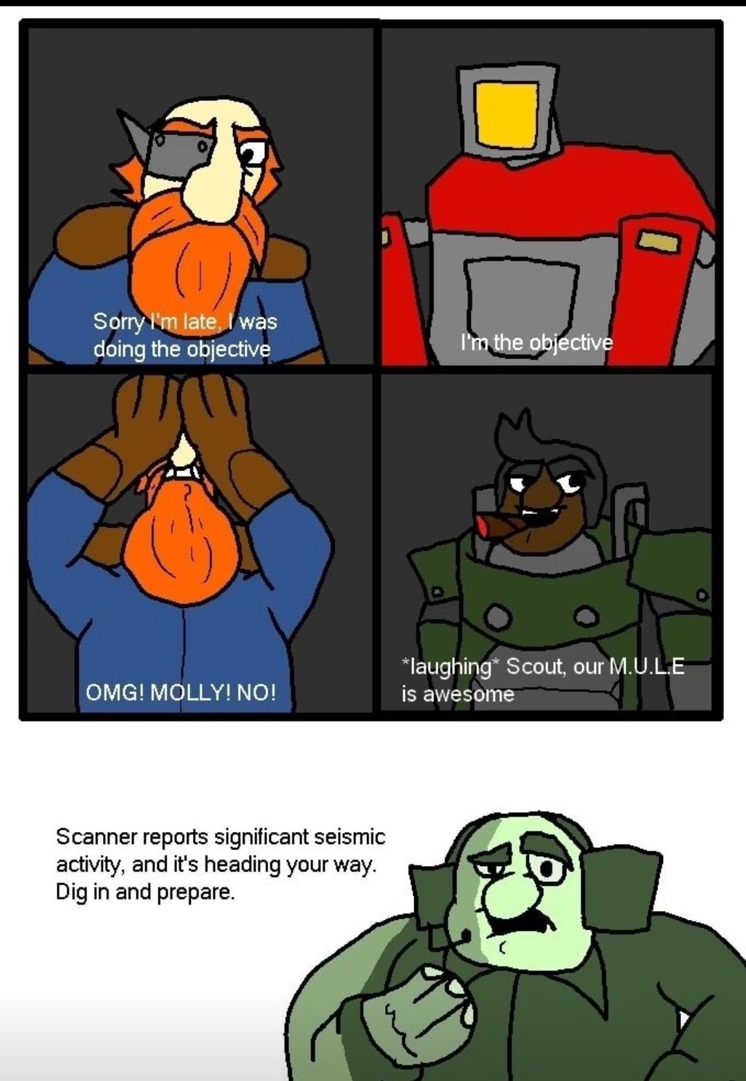 Got sent this meme by my friend, no idea who made it or if it was