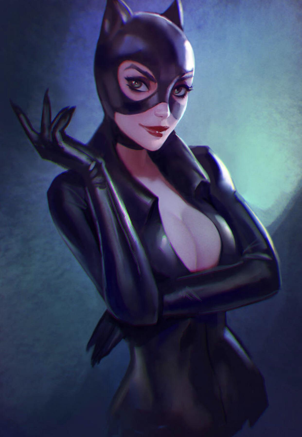 Catwoman fanart : batman