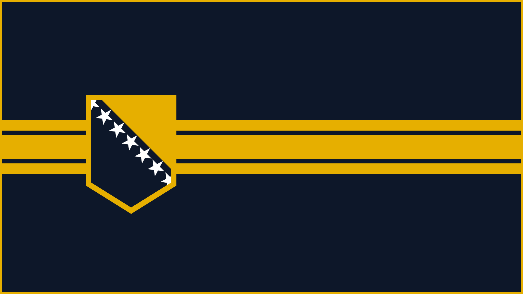 Bosnia i Herzegovina Flag Redesign r/vexillology