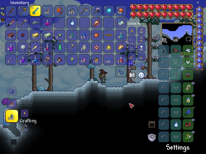 I think there's a glitch that makes fallen stars spawn a little bit