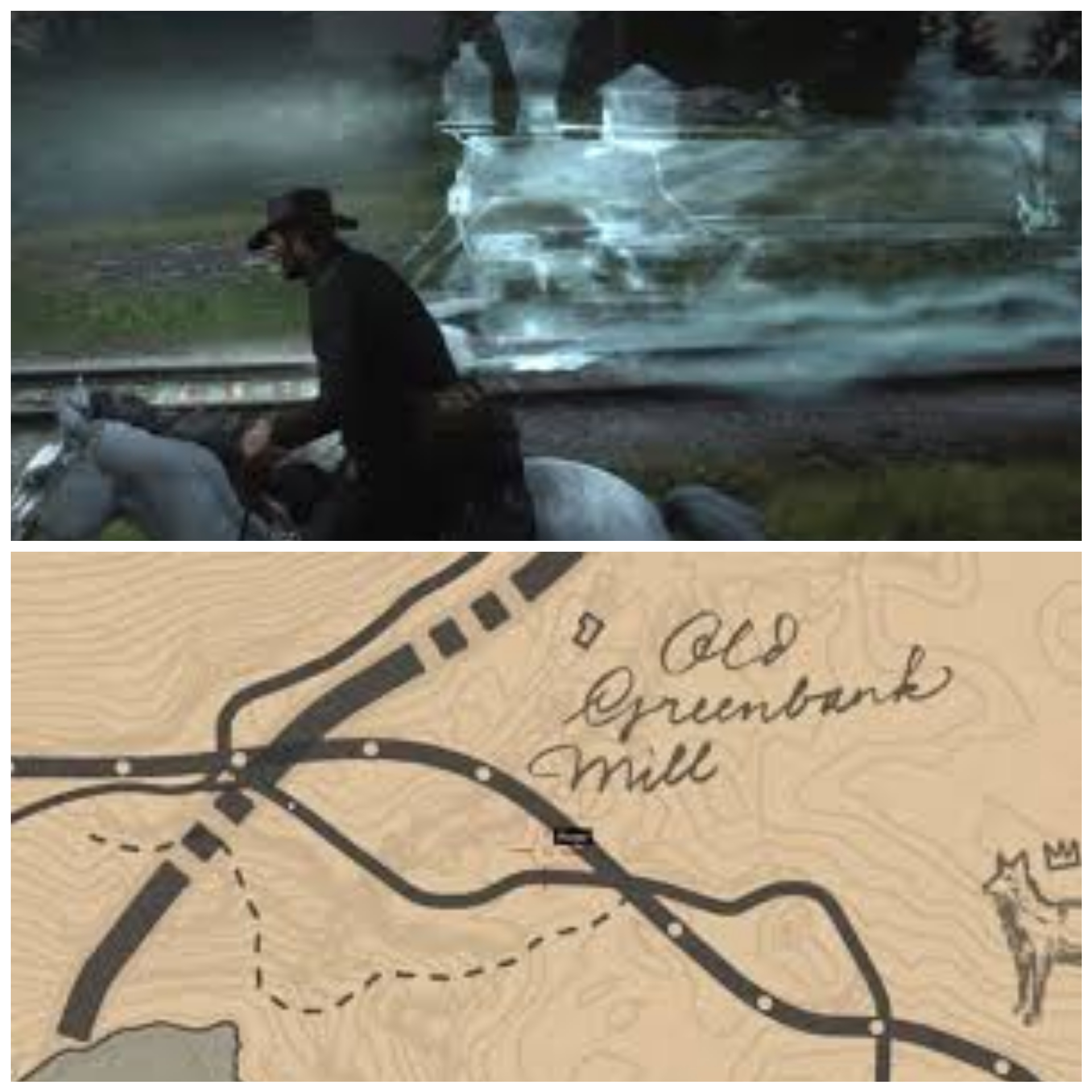 Creepy Ghost Train Location (only at night) r/RDR2