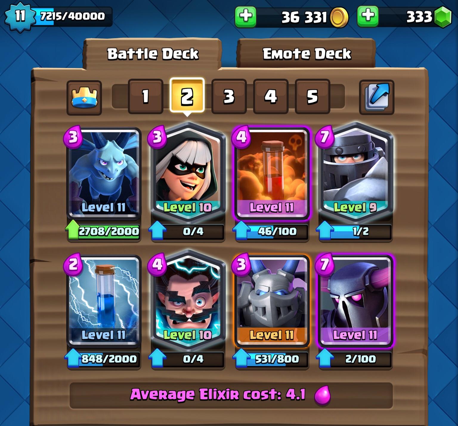 Mega Pekka deck. Any suggestions to make this deck better? It’s been