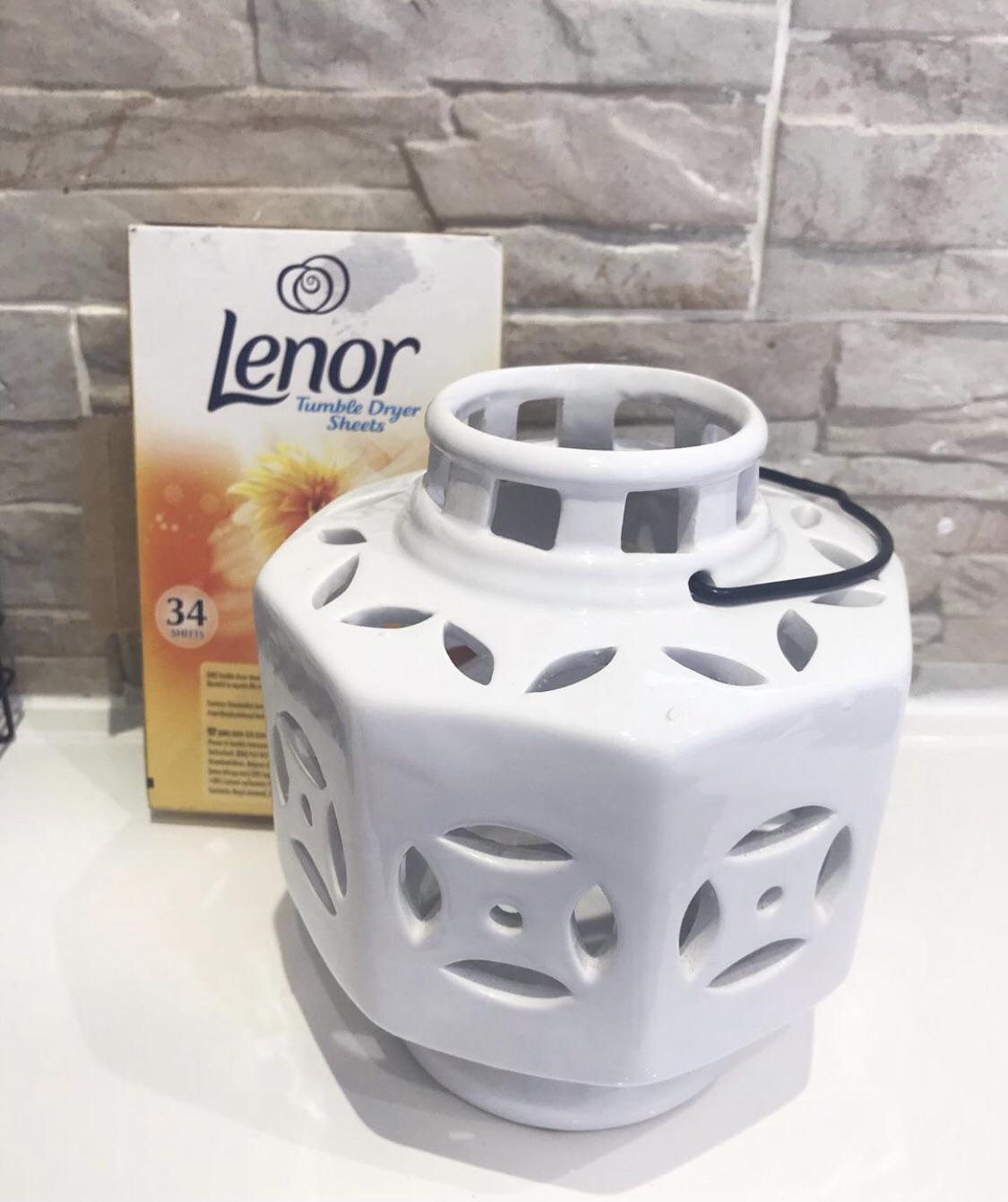 use a dryer sheet to dust your ornaments you have around the house. It