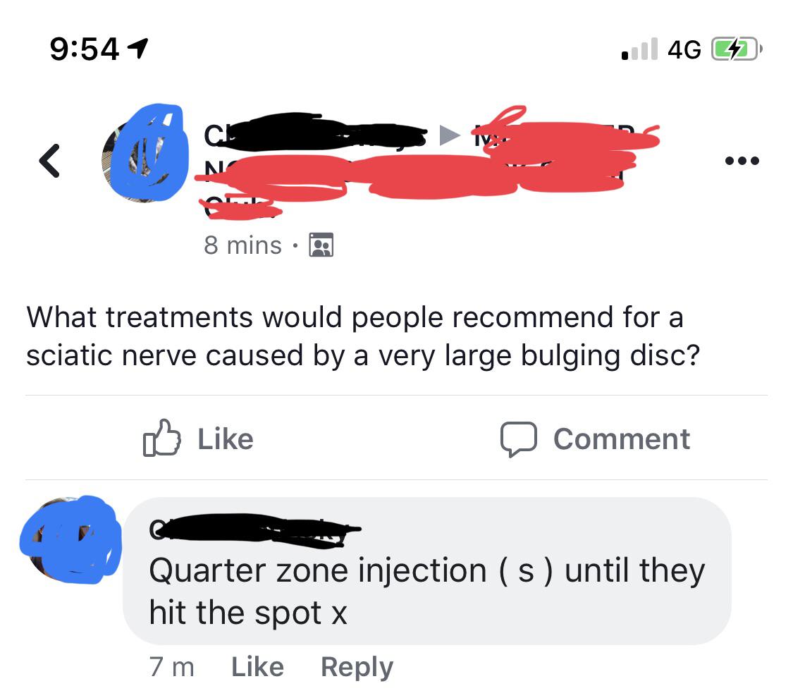 Quarter zone injection r/BoneAppleTea