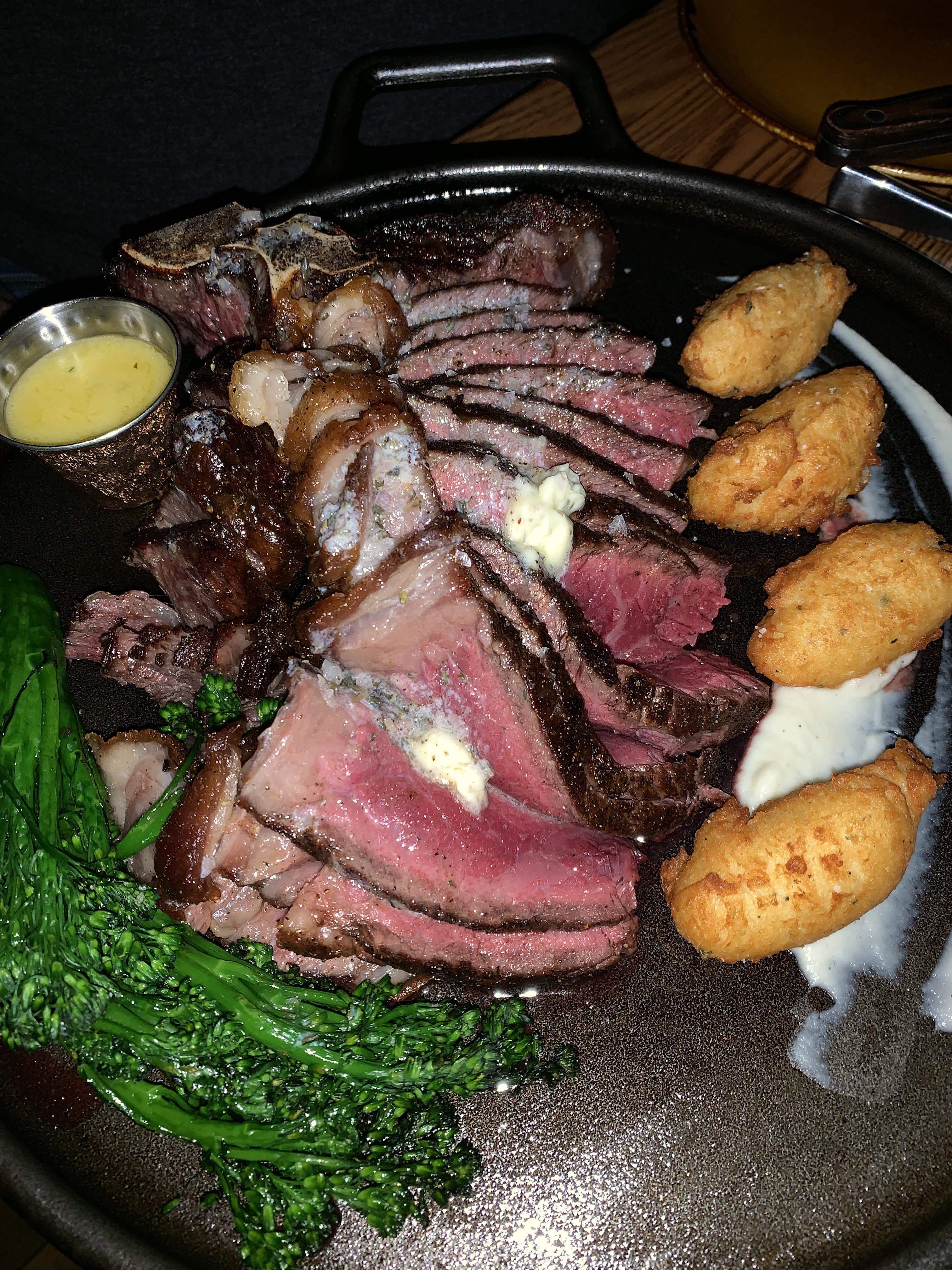 40oz Wagyu Porterhouse. From Horn and Cantle, Big Sky Montana r/steak