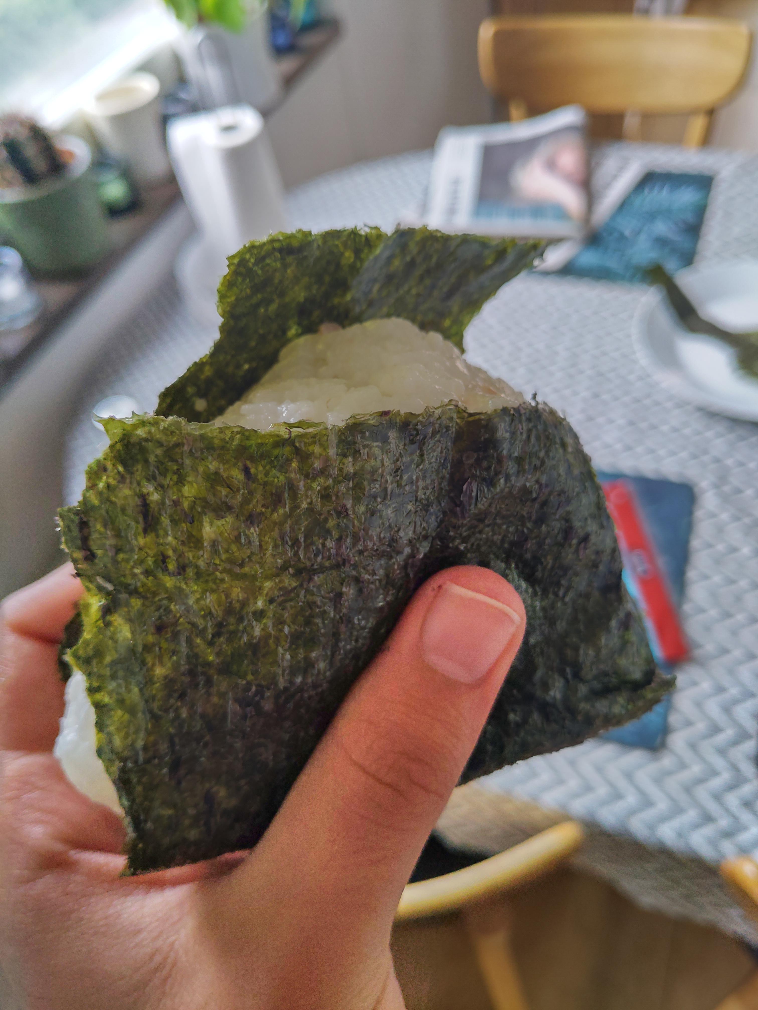 My first try at Onigiri after falling in love with it in Japan r/JapaneseFood