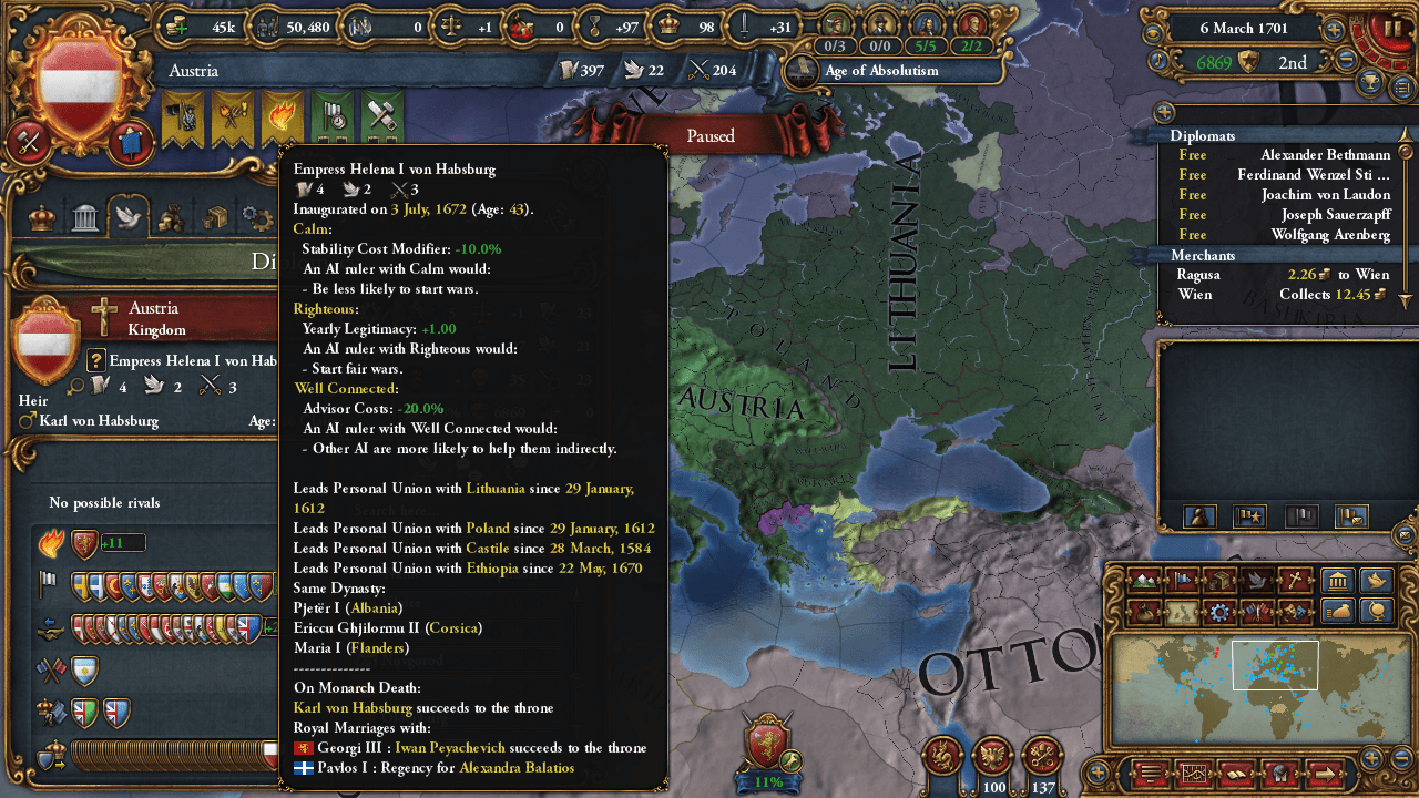 Hail Habsburg Rulers of the Seven Kingdoms r/eu4