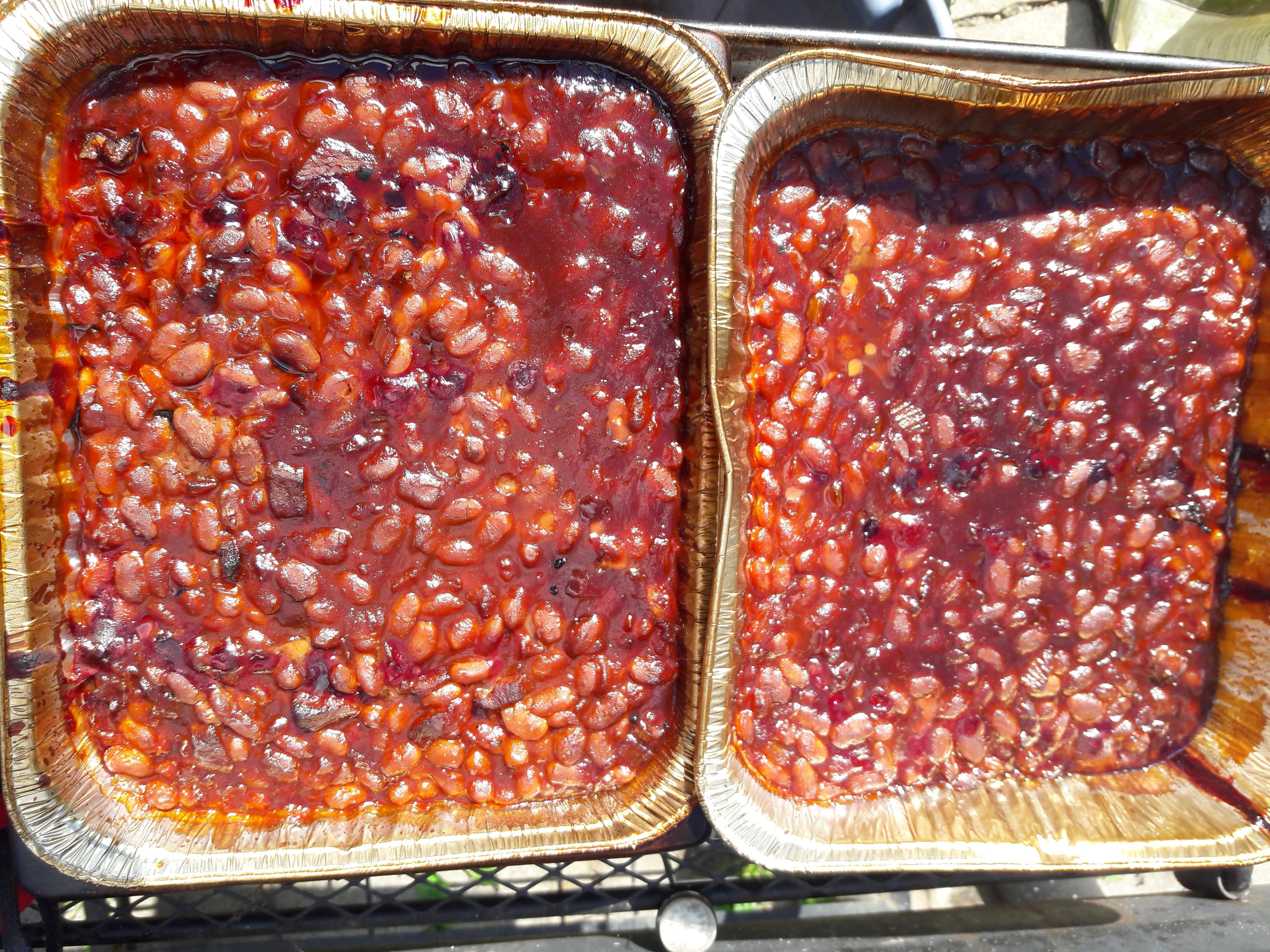 Any love for beans on this sub? Beans cooked in ham stock, sauced and