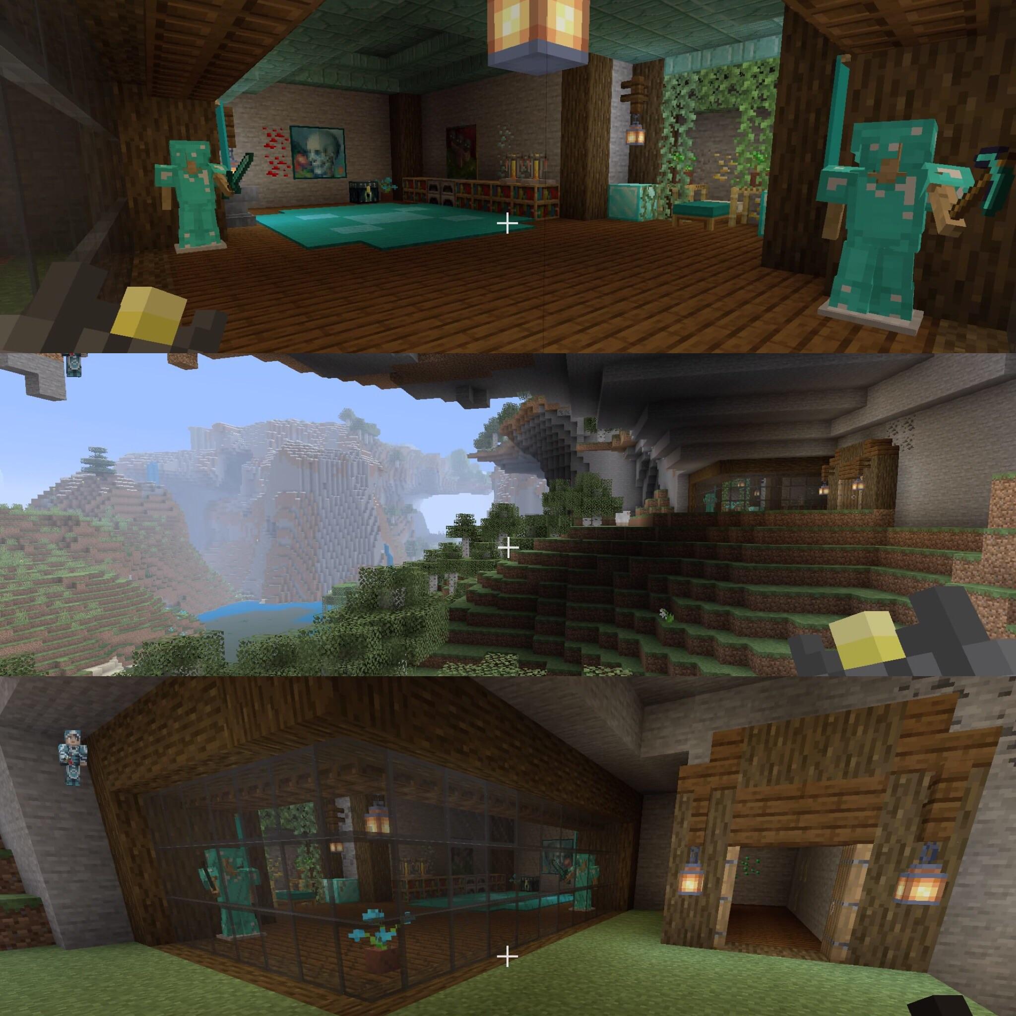 Trying out a new way to build my bases on survival, usually I just