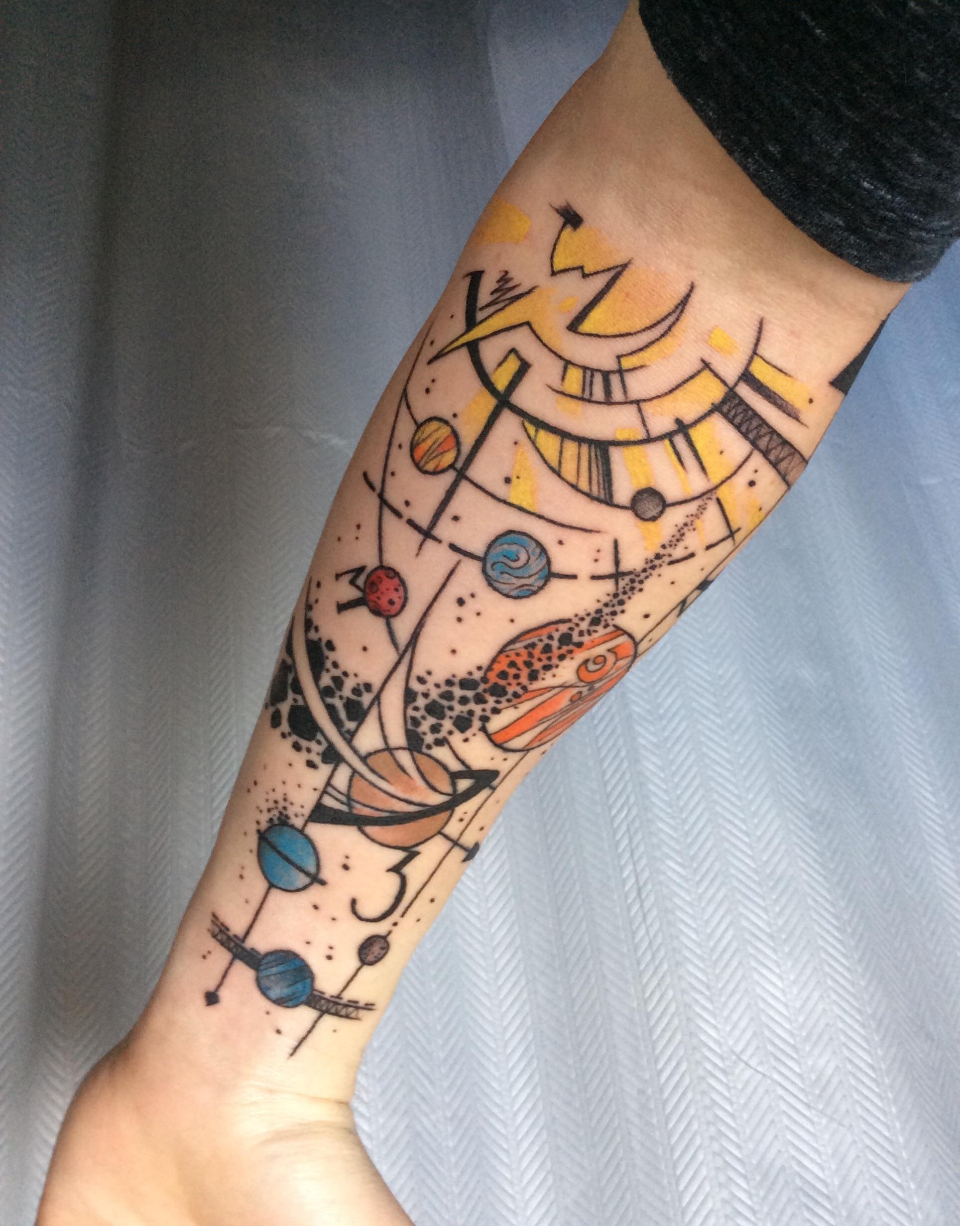 New art from Chris Valkov, Grizzly Tattoo Portland Or