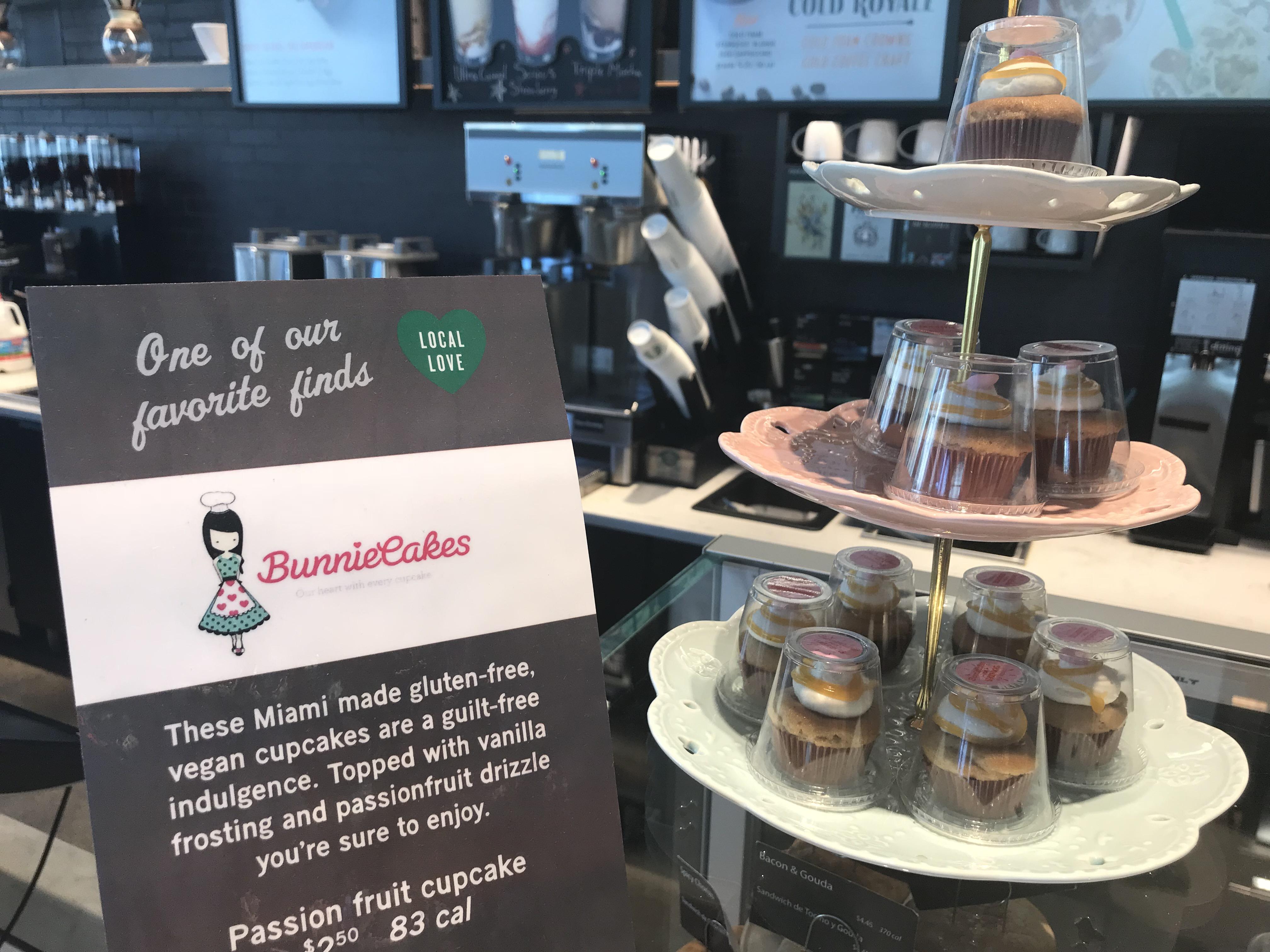 Vegan Cupcakes at my local Starbucks. r/vegan