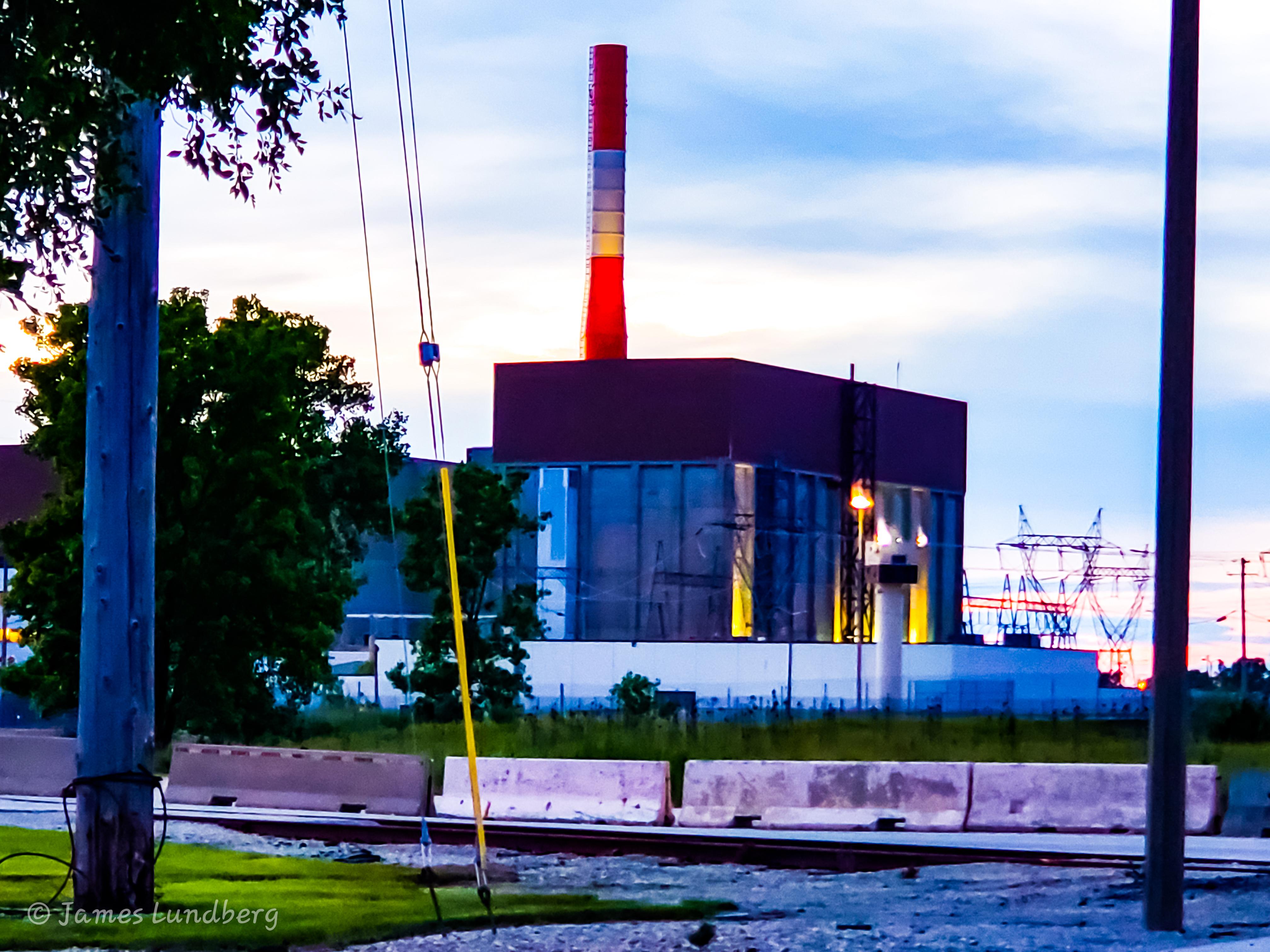 Not sure if this belongs here but the Nuclear Power Station in LaSalle