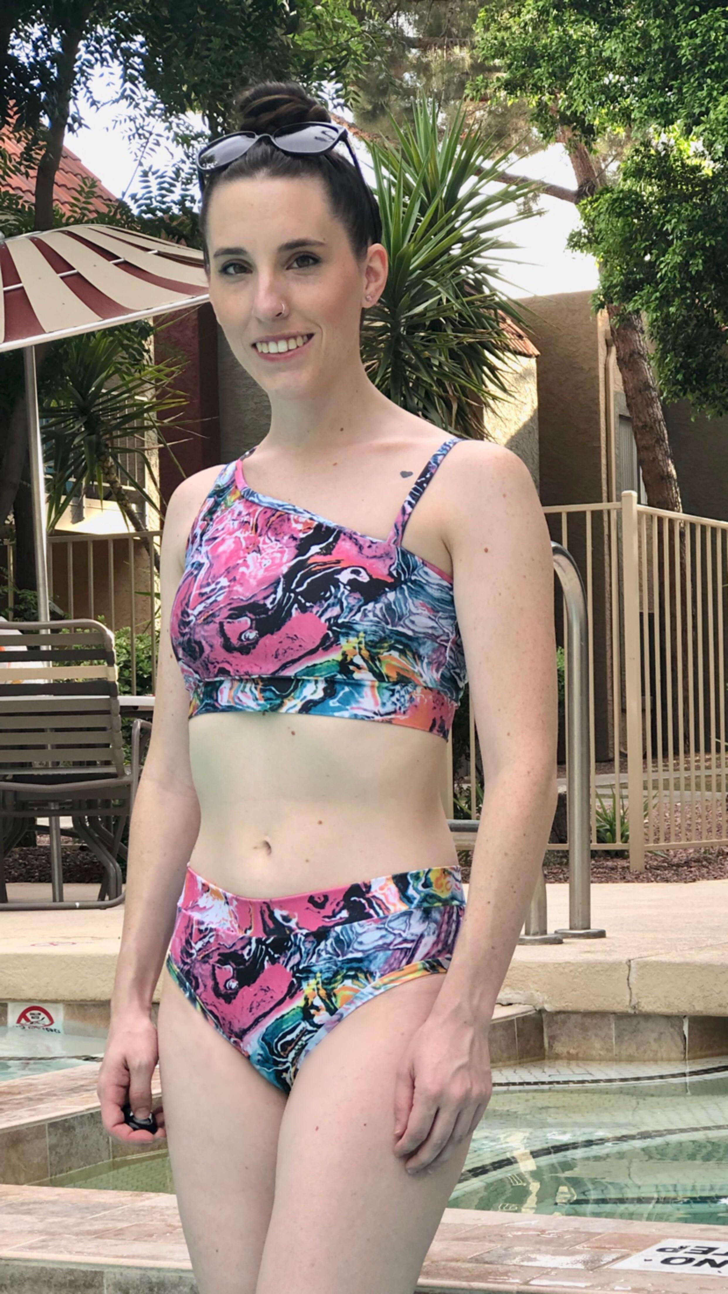 Finished up a new swimsuit! r/sewing