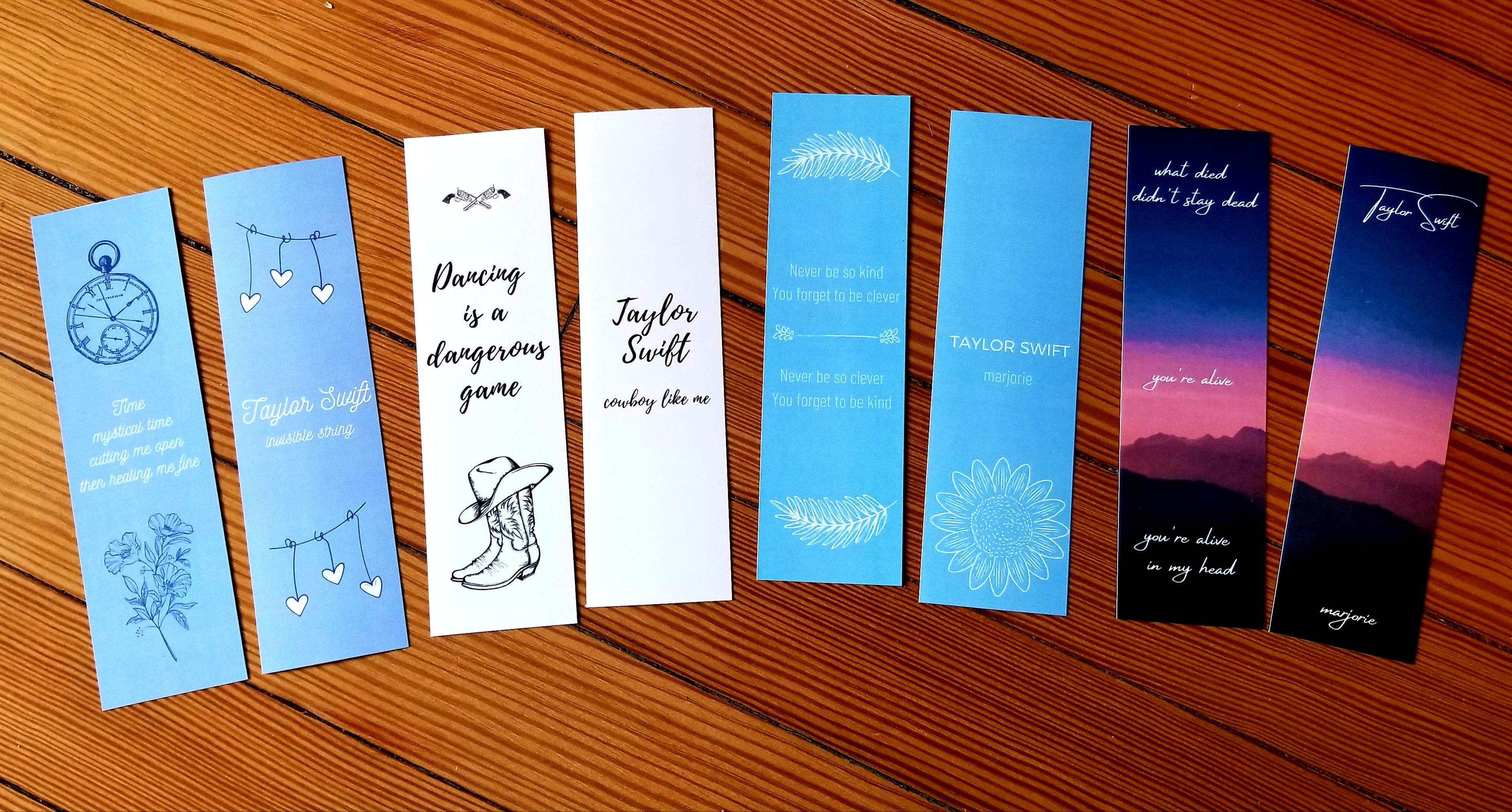 taylor swift bookmark printable - World Of Good Account Navigateur