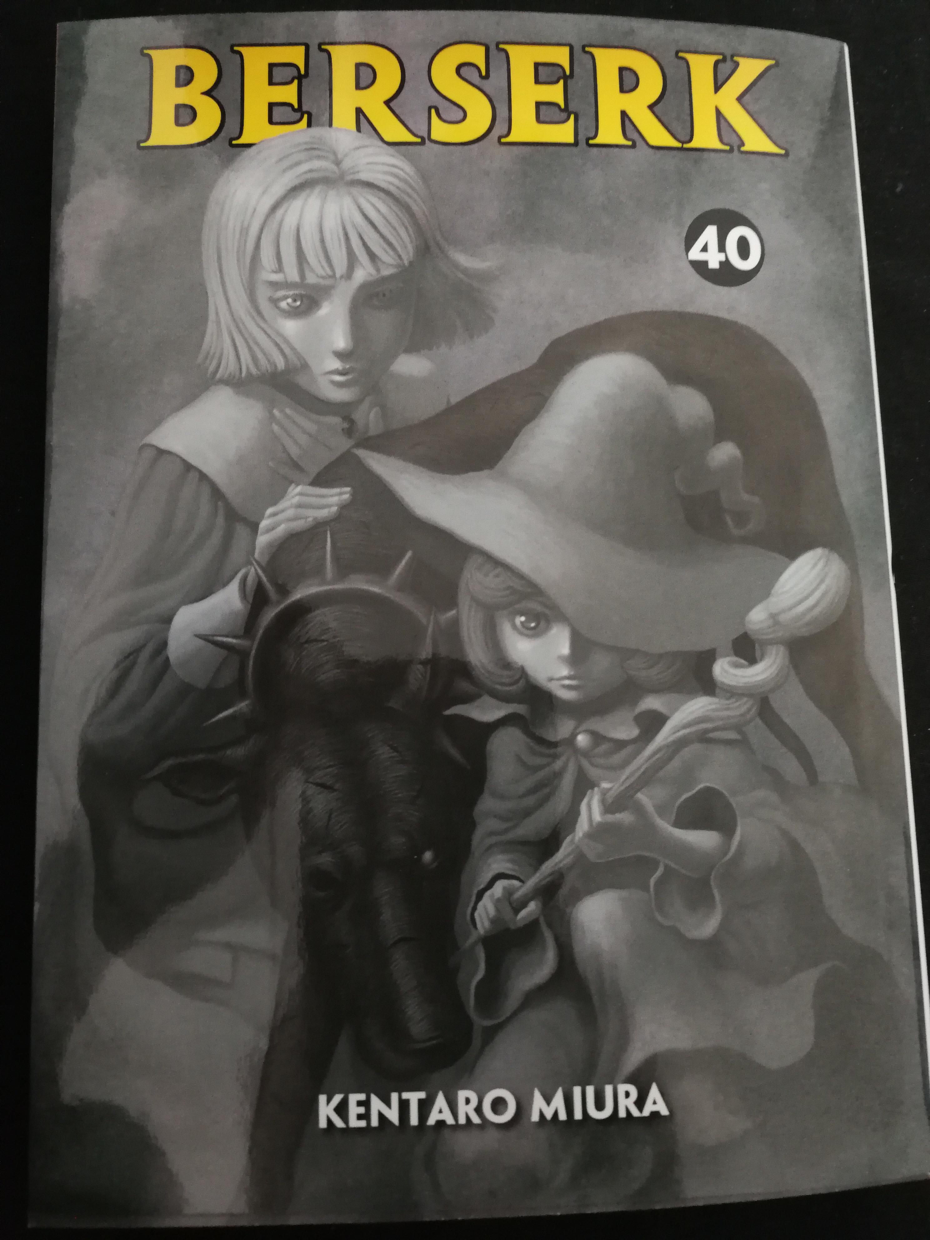 Berserk Manga Volume 40 / Berserk Vol 1 40 By Kentaro Miura