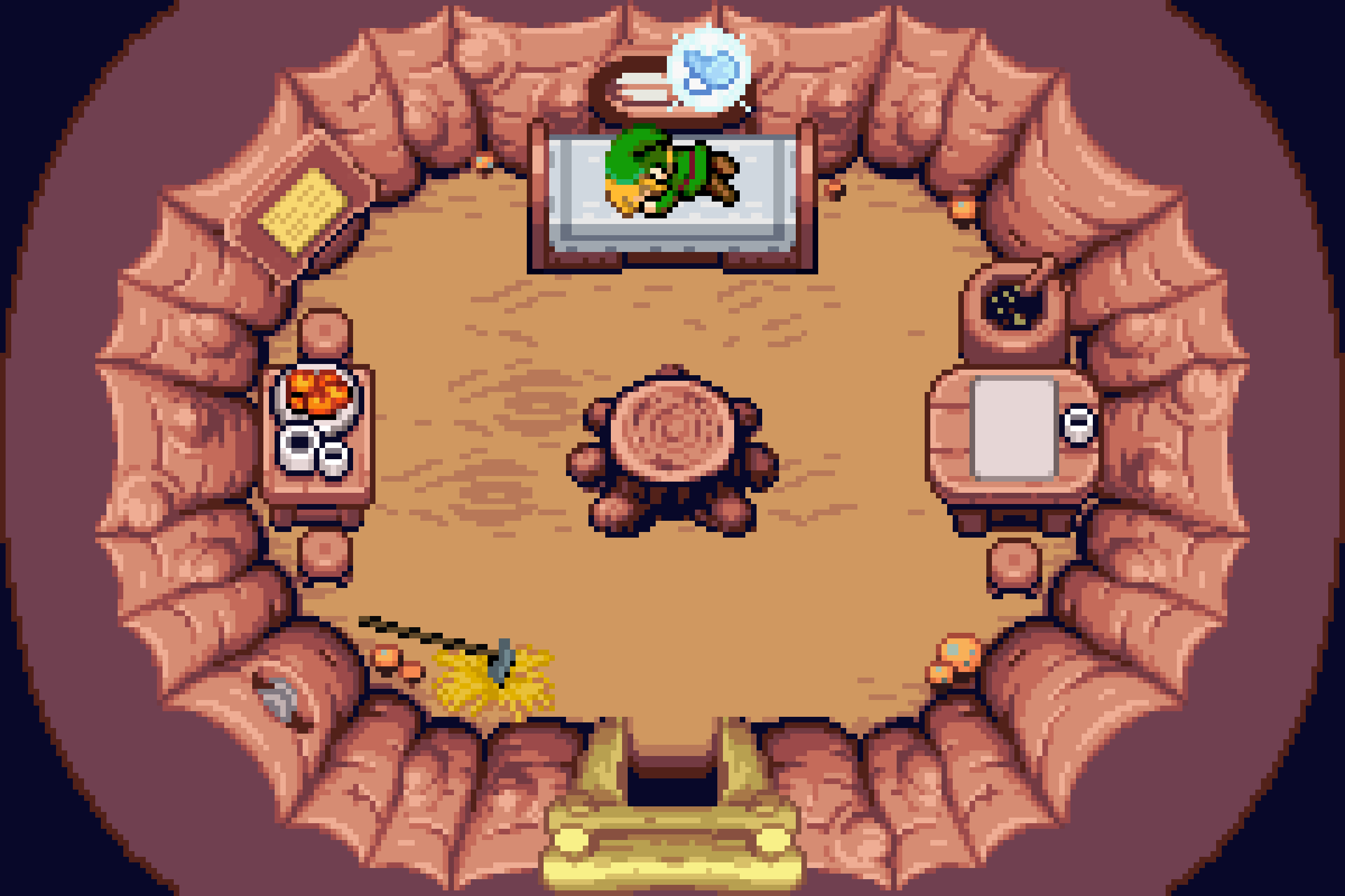 [OC] Ocarina of Time in Minish Cap Style r/zelda