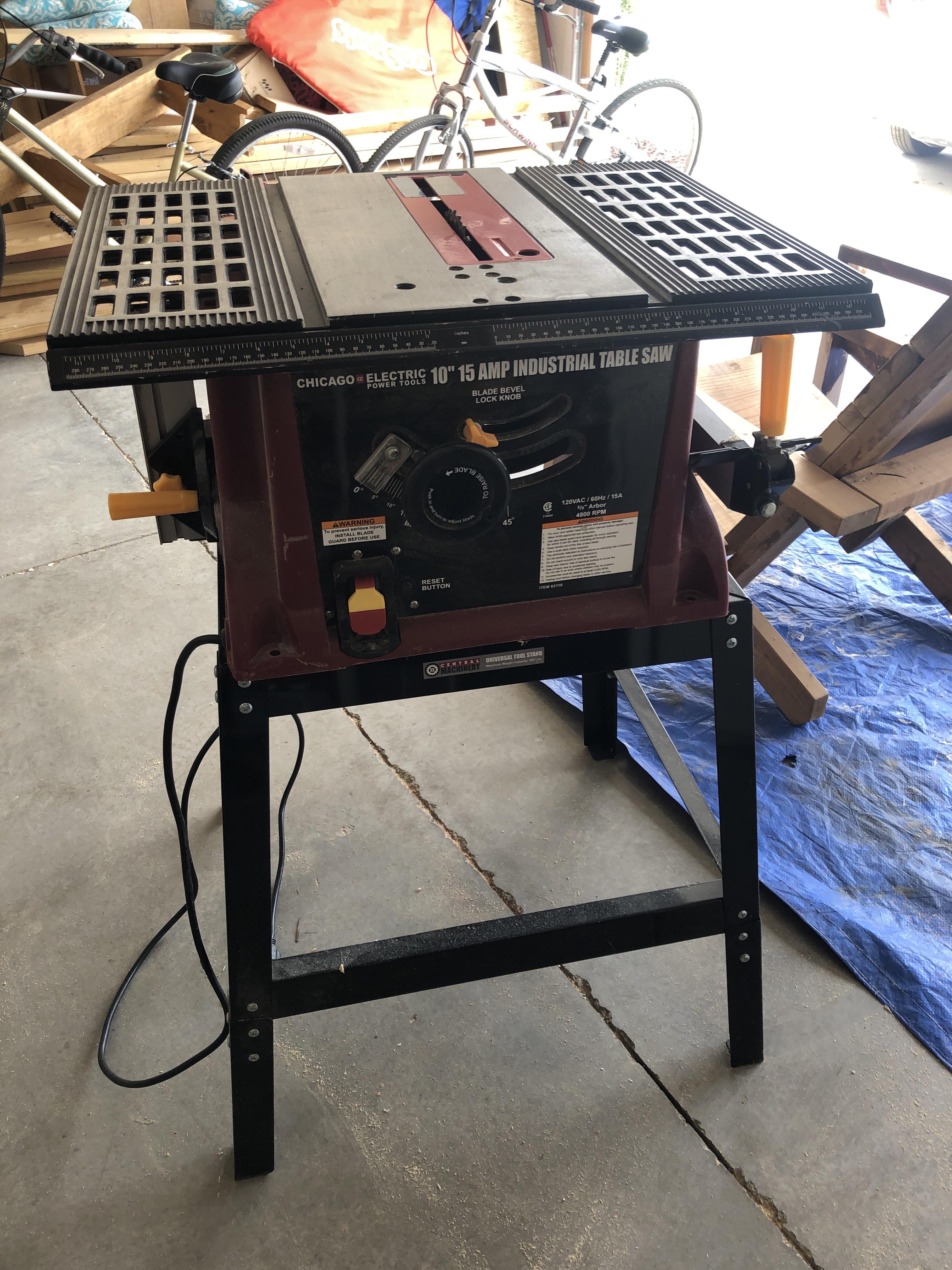 Harbor Freight Table Saw Sale