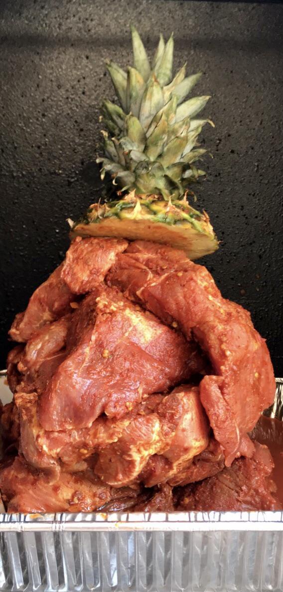 Tacos al pastor on the smoker.. now the waiting game r/BBQ