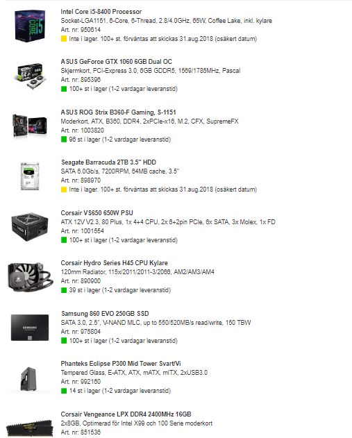 I'm building my first computer, need help with