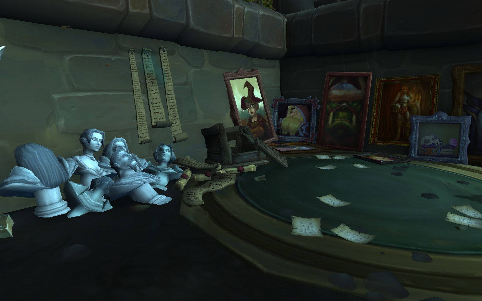 Glittering gold, trinkets and baubles... Paid for in blood. wow
