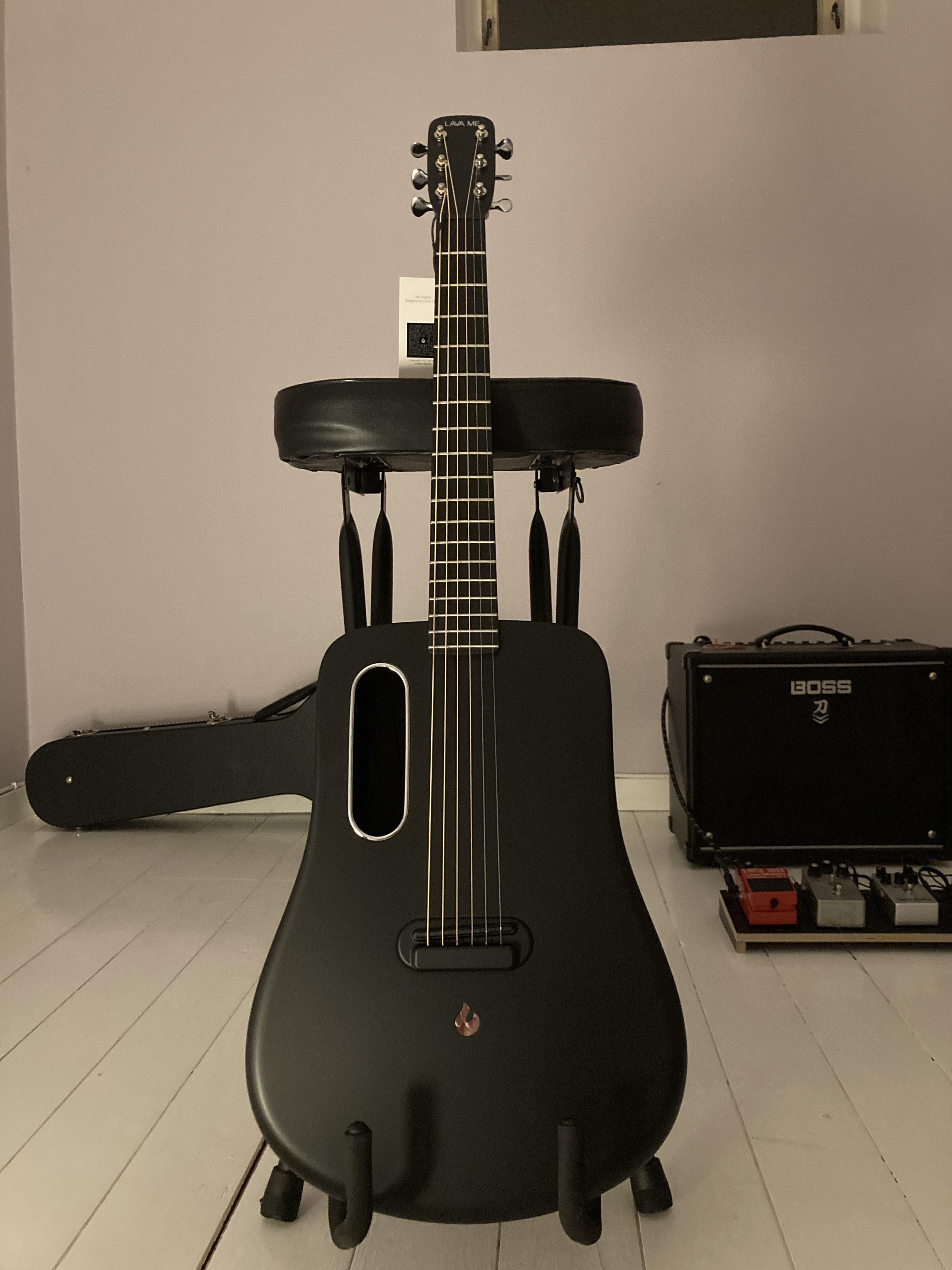 NGD: Lava Me 2. My first carbon fibre guitar. : r/guitars