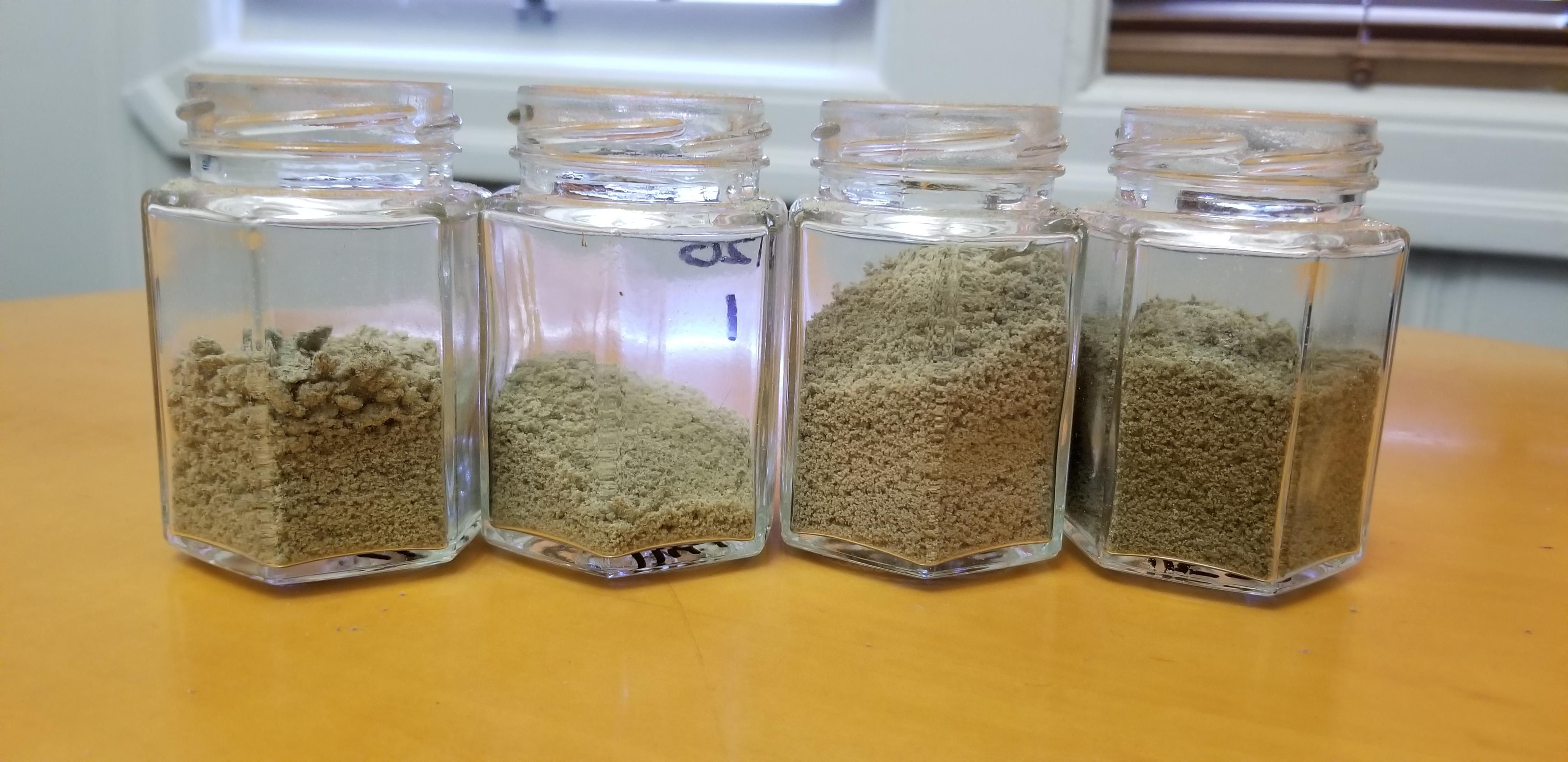 Fresh 160u, 120u, 73u, 25u Purple Punch bubble hash. Tips, advice on