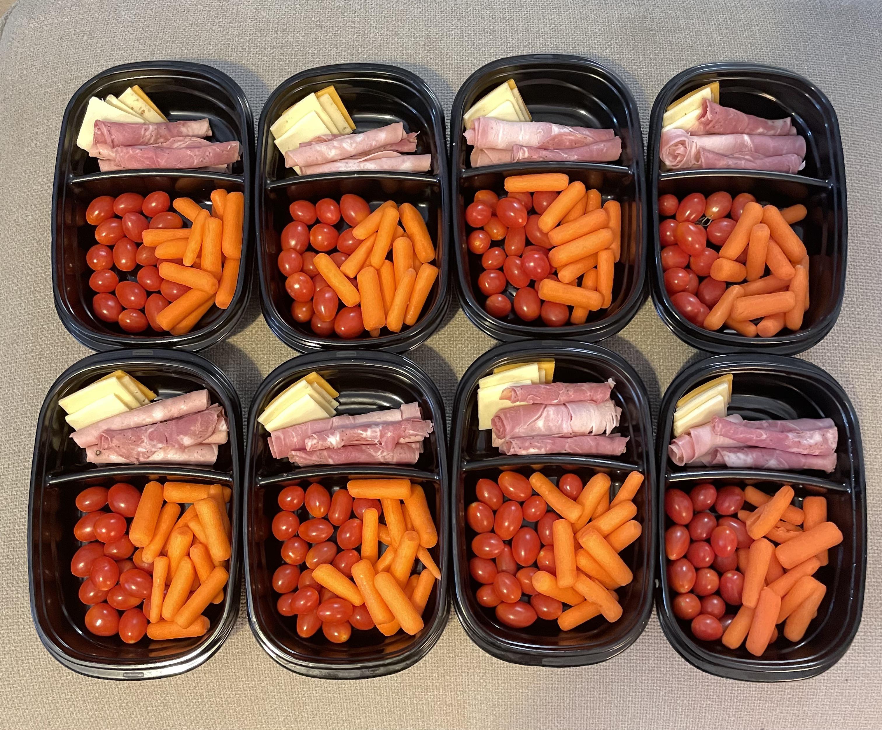 Adult lunchables, all ingredients from Costco r/MealPrepSunday