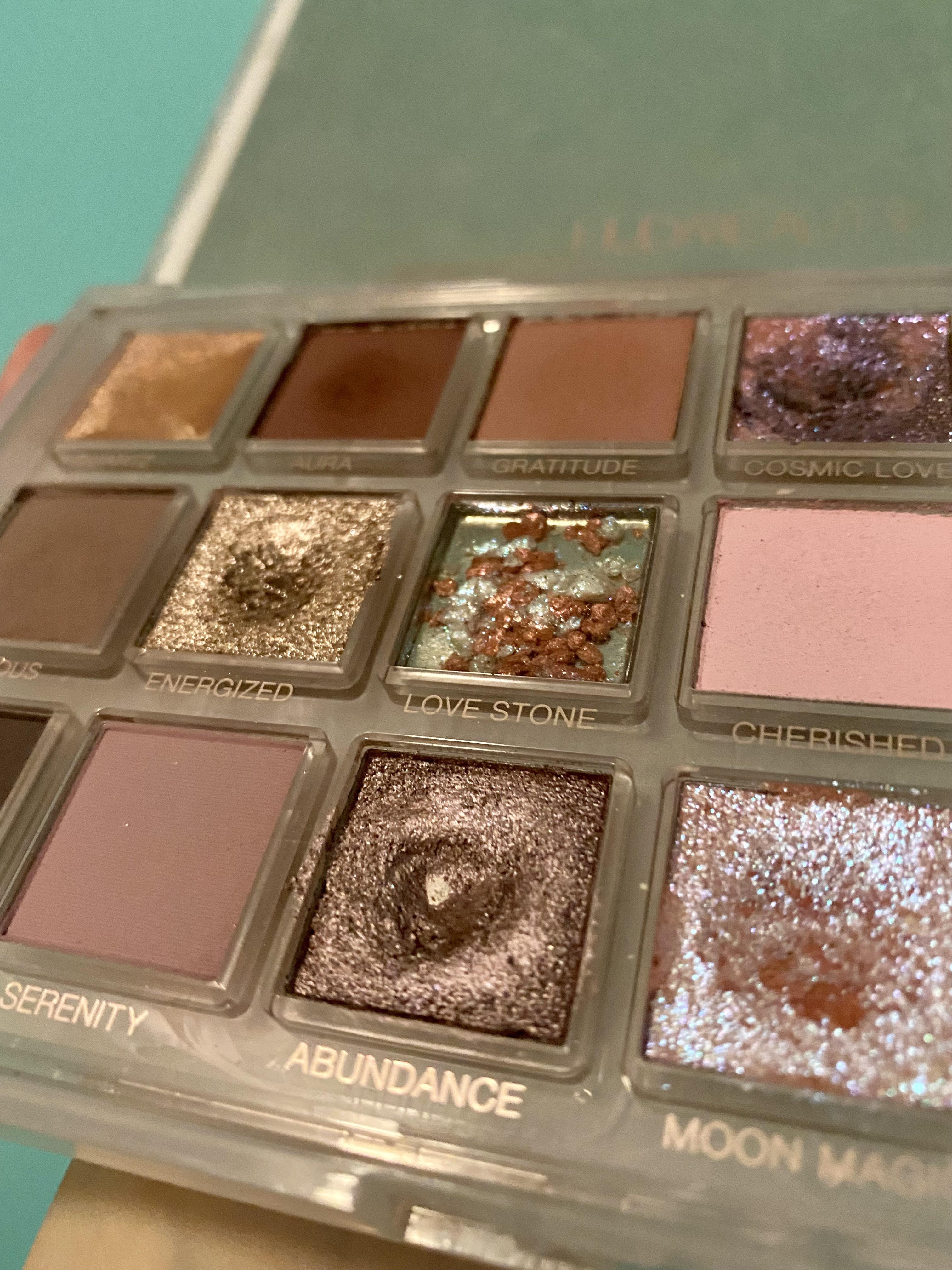 First Pan in Huda Beauty Rose Quartz Palette Eyeshadow Pan Project r/ProjectPan