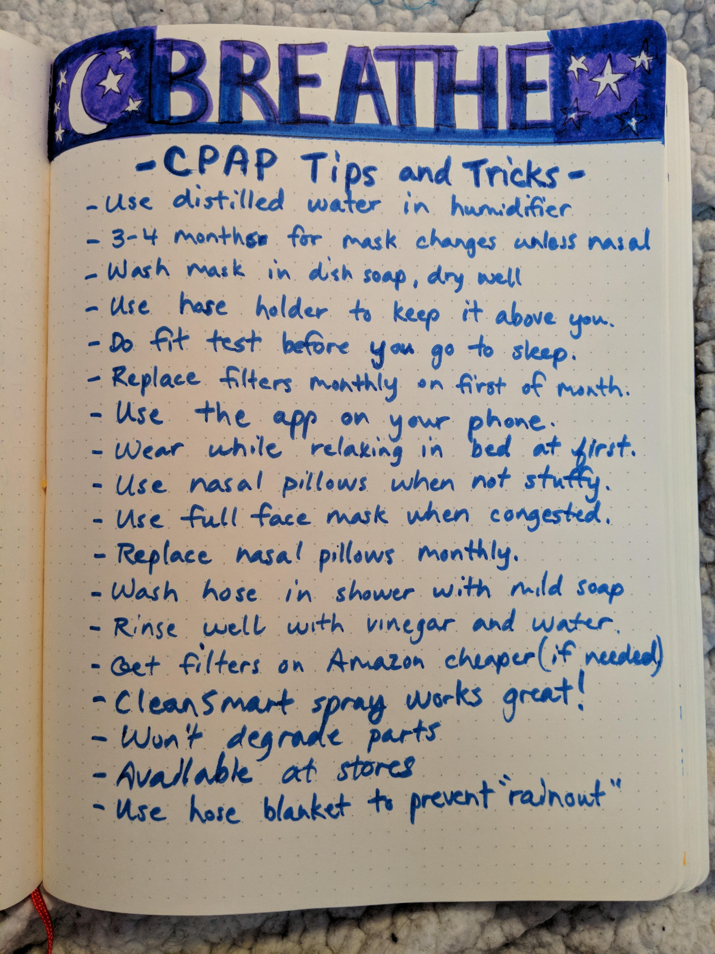 CPAP Newbie Tips & Tricks r/CPAP