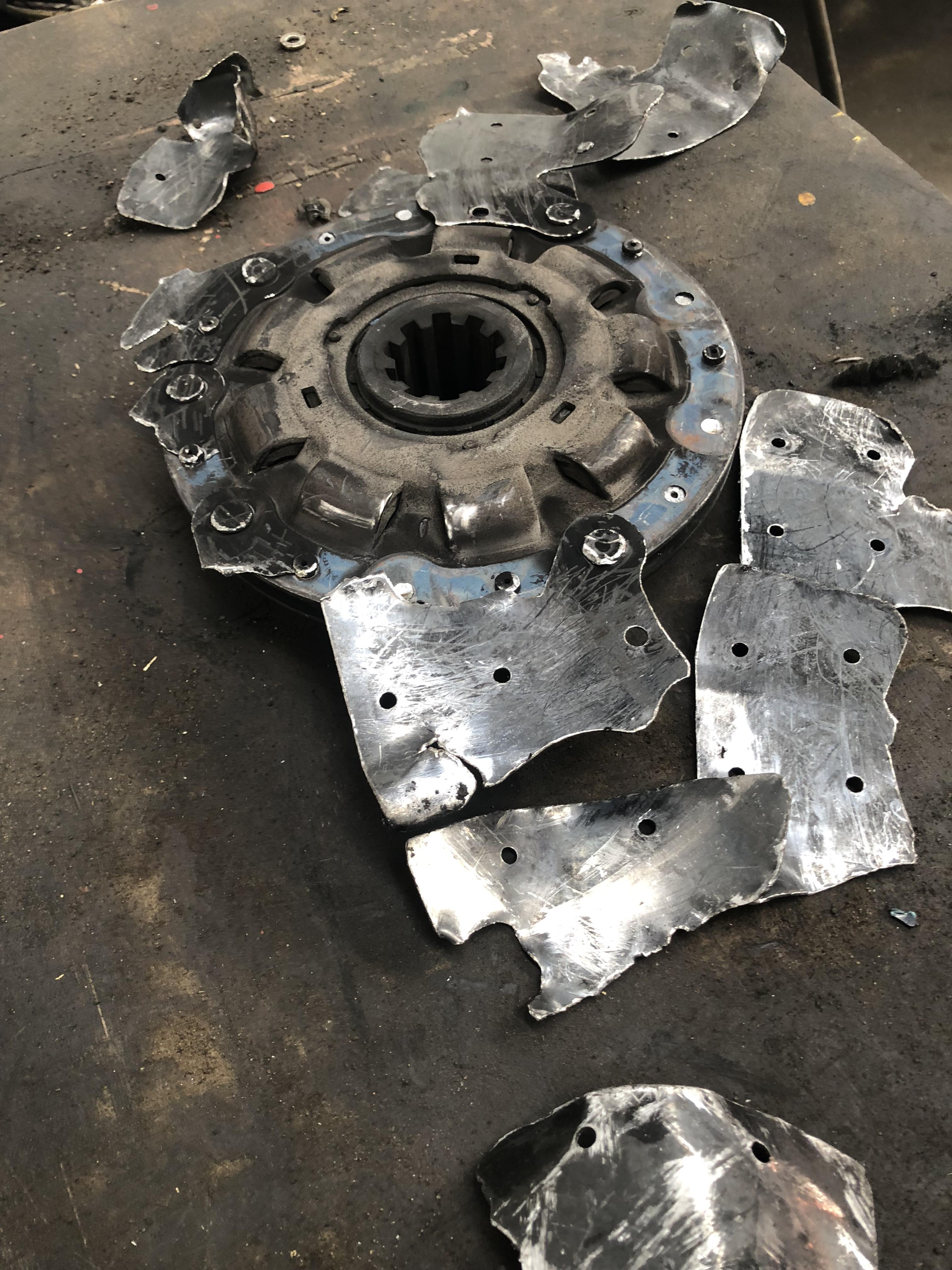 And this wins the exploded clutch contest for the day. r