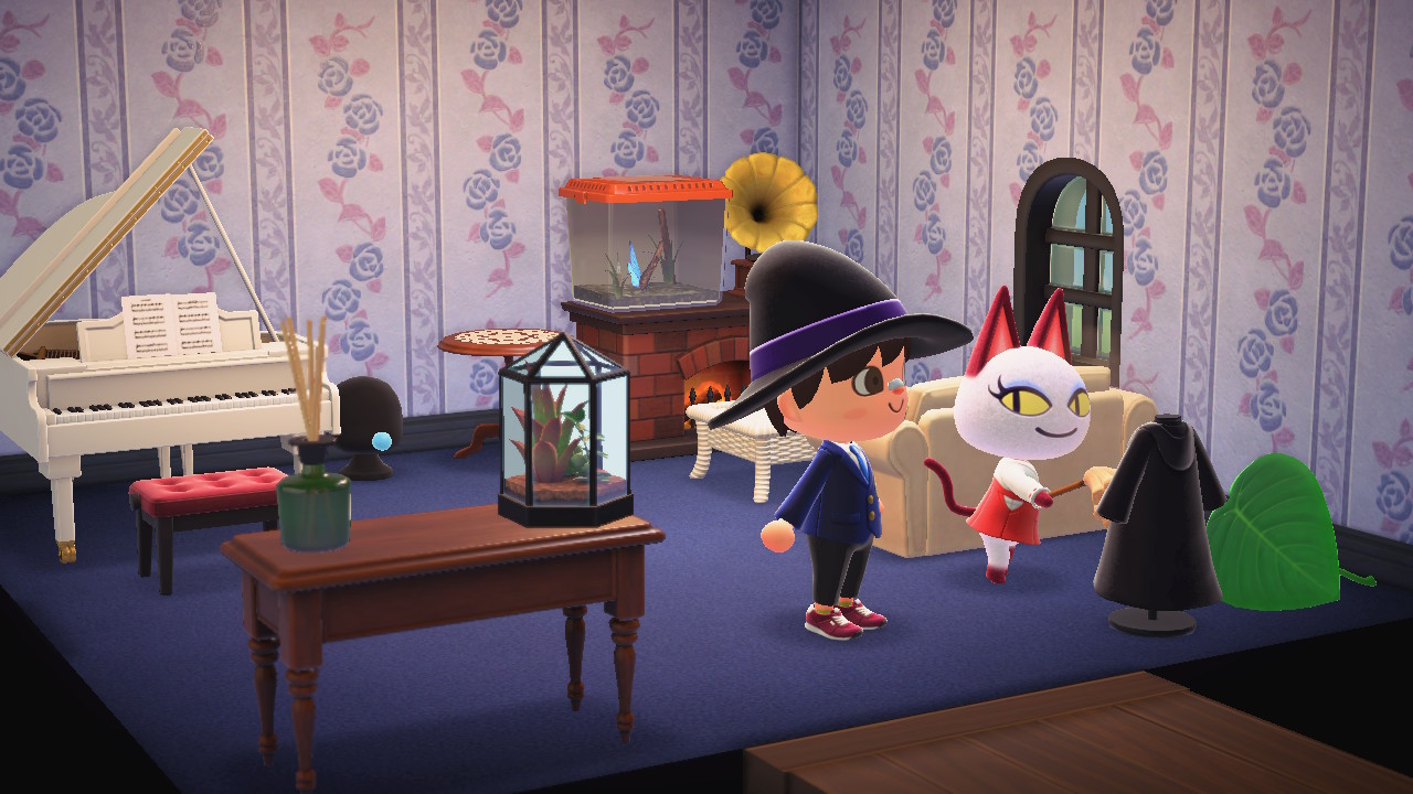 Villagers wear many presents which i gave them. They collect my