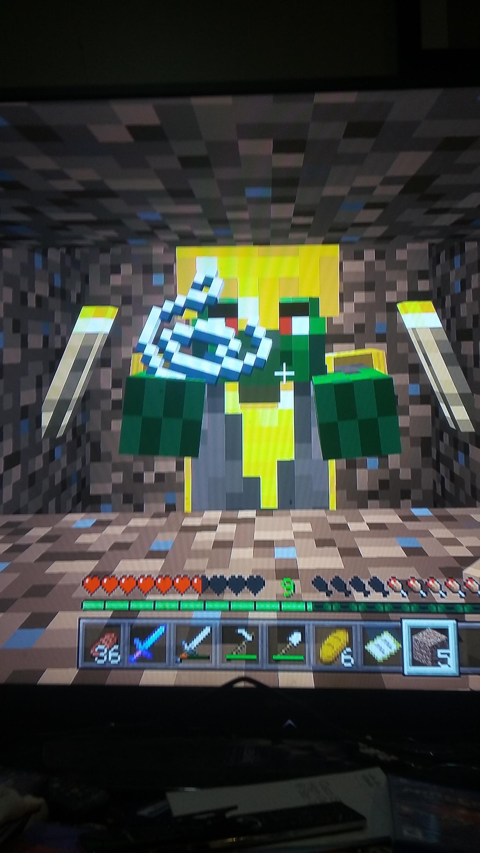 Didn't know that zombie villagers can spawn with armour r/Minecraft