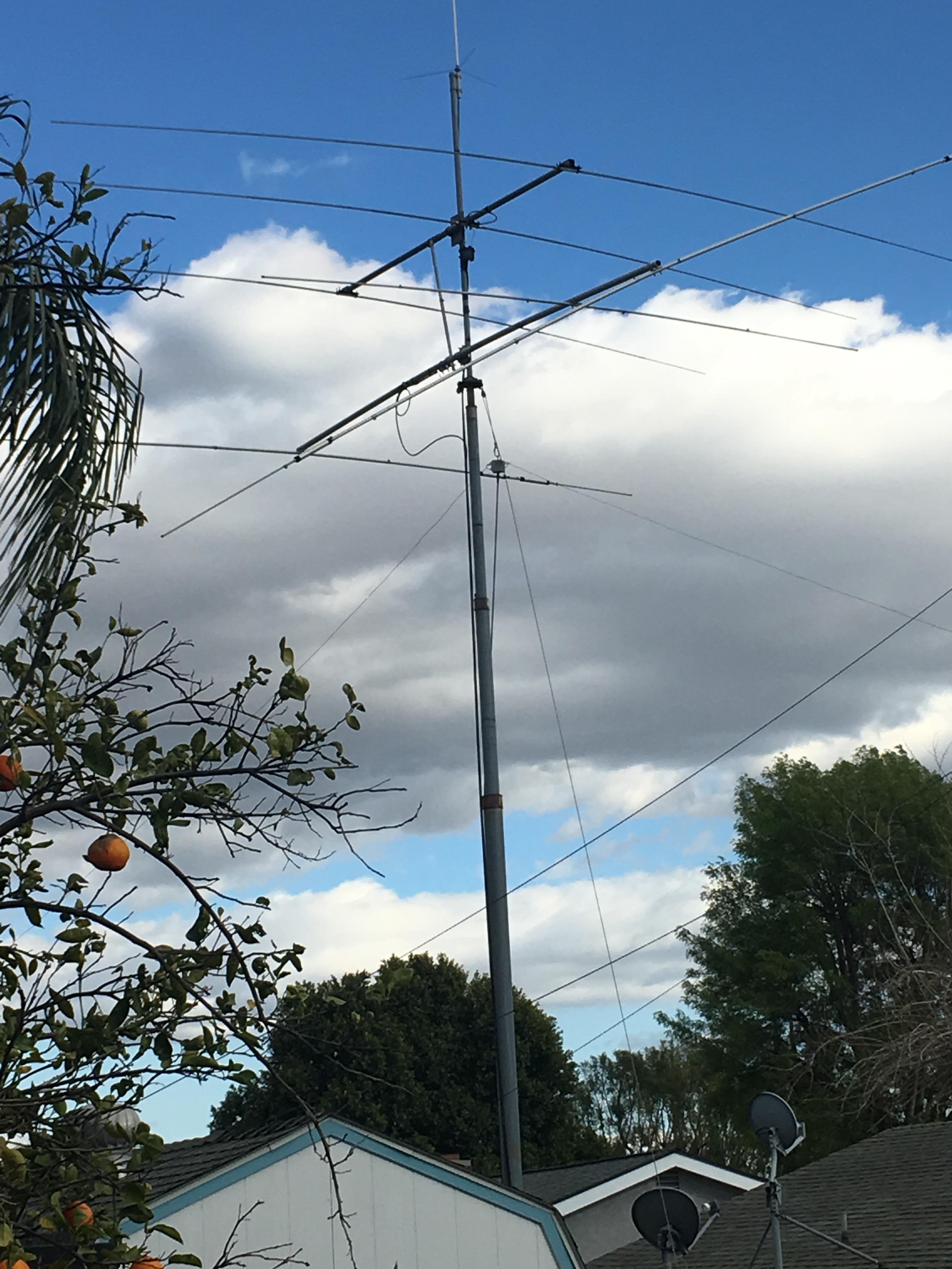 My neighbor set this antenna in his backyard We dont know what it is