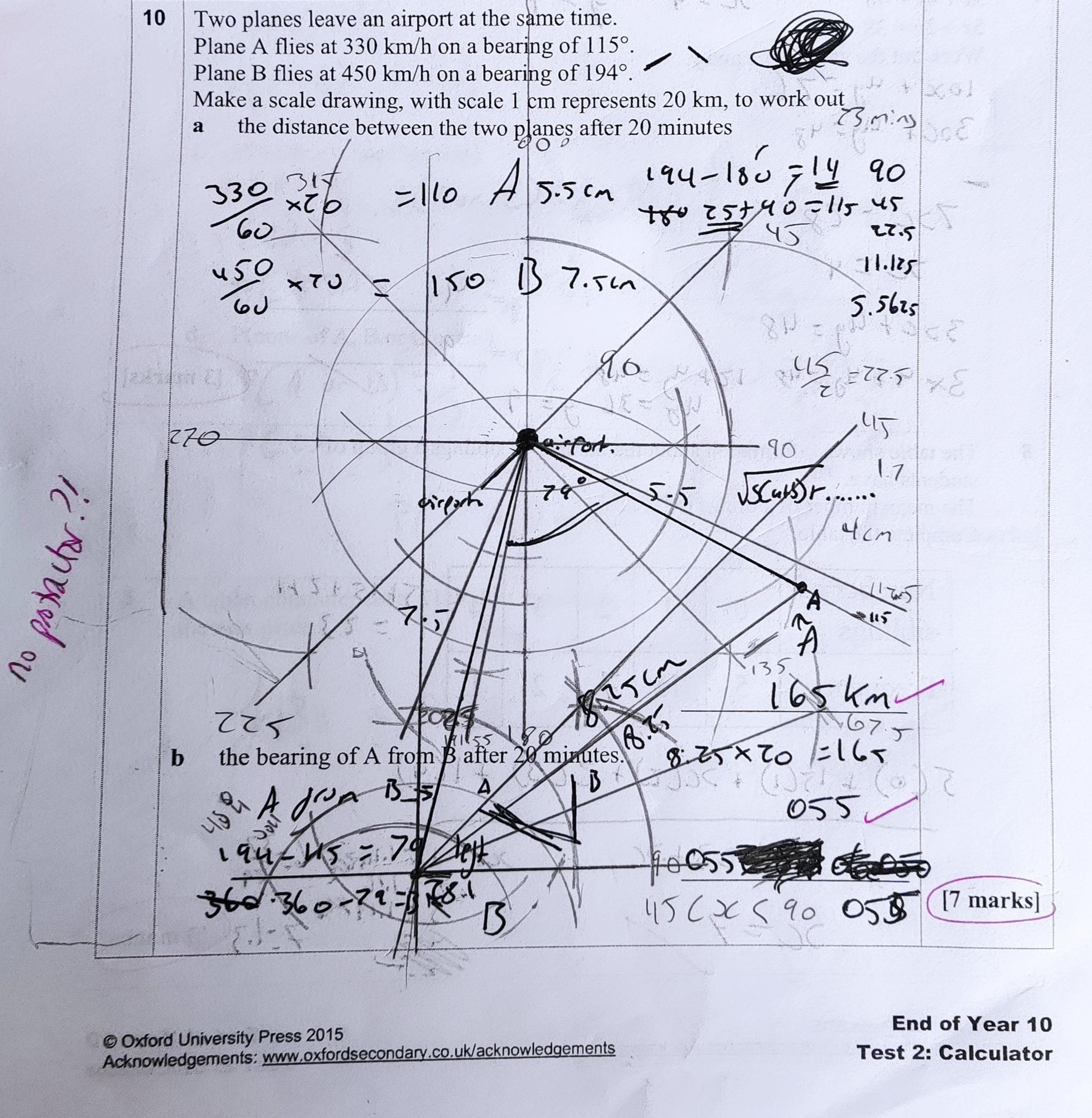 Showed up to a maths exam with no protractor. Built different r/GCSE