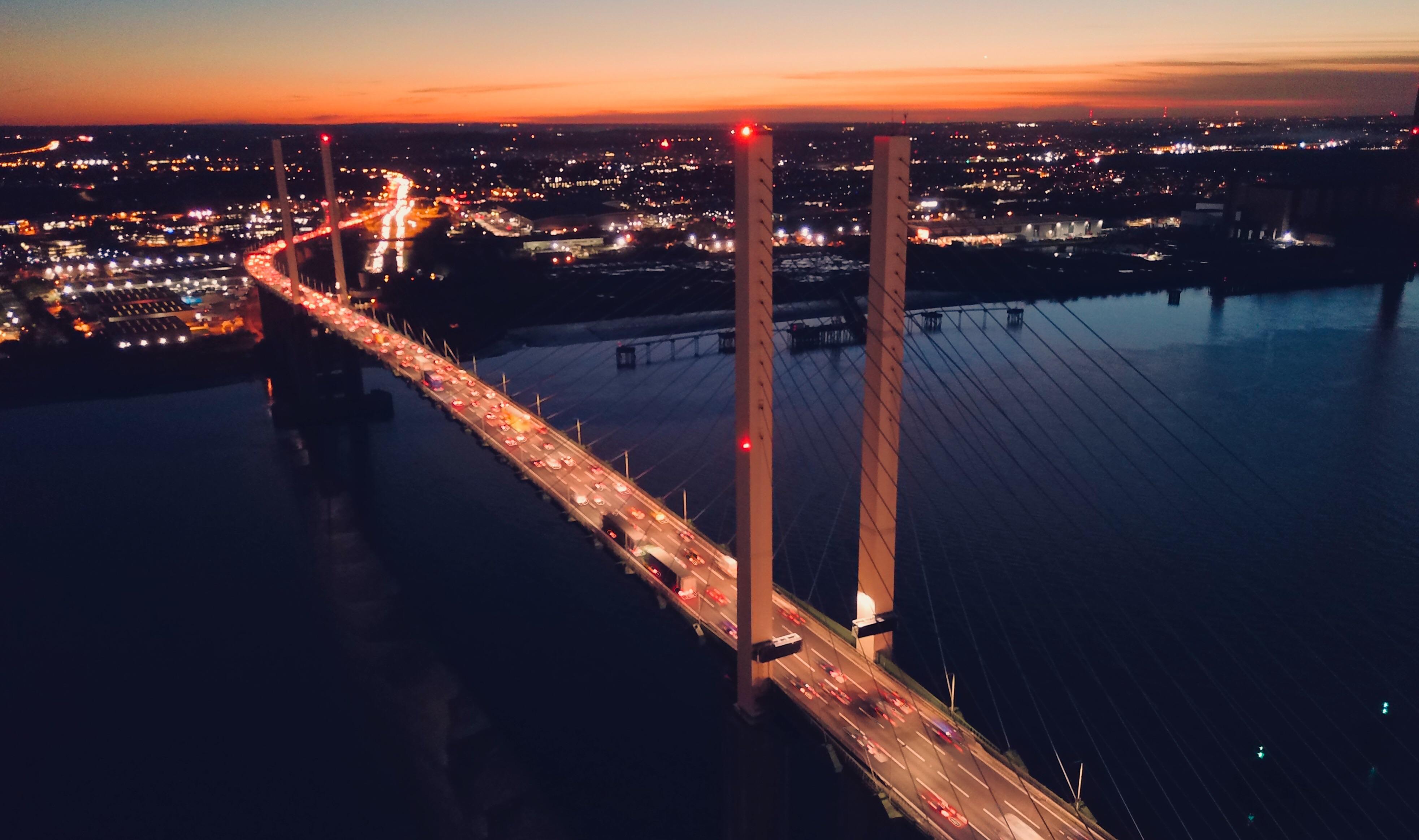 Queen Elizabeth II Bridge. MavicPro